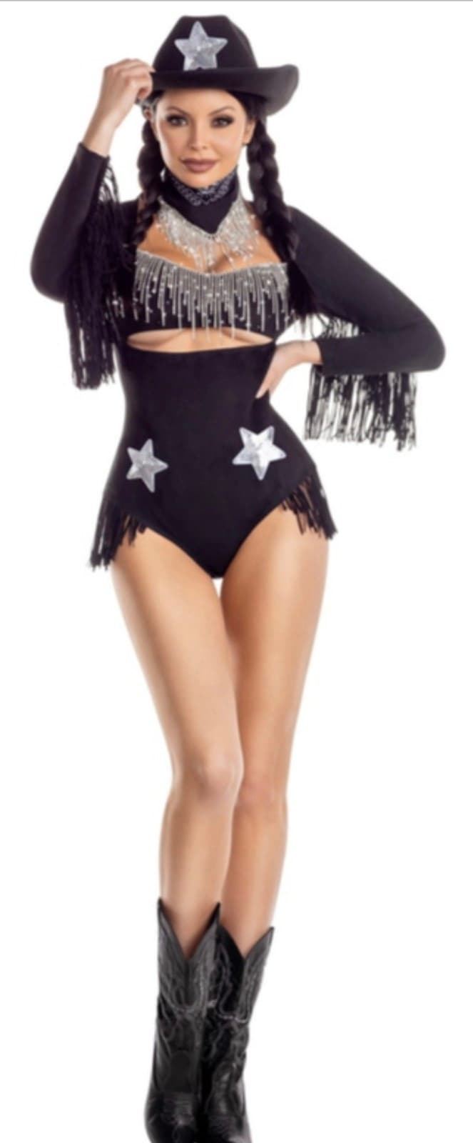 Rhinestone Cowgirl Halloween Costume size Small - Image 1