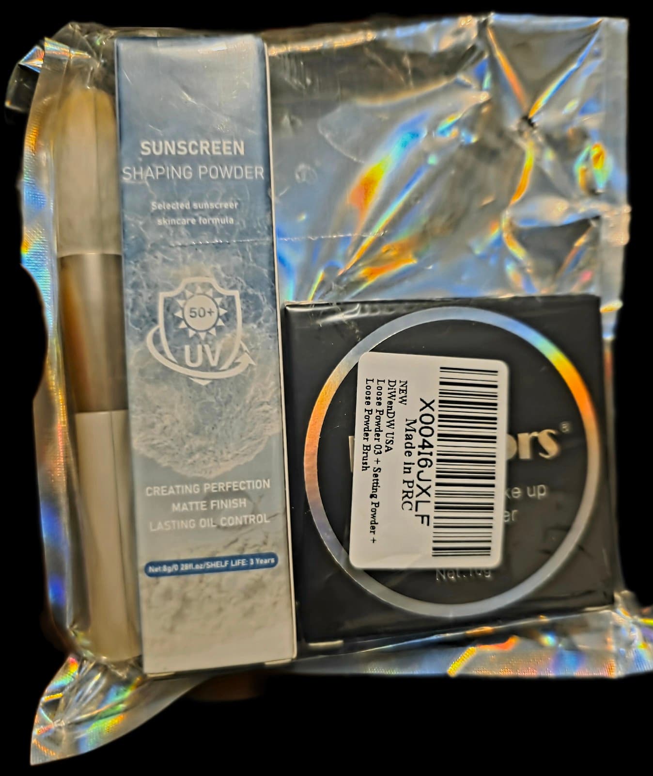 Sunscreen Shaping Powder, Setting Powder & Brush - Thumbnail 2