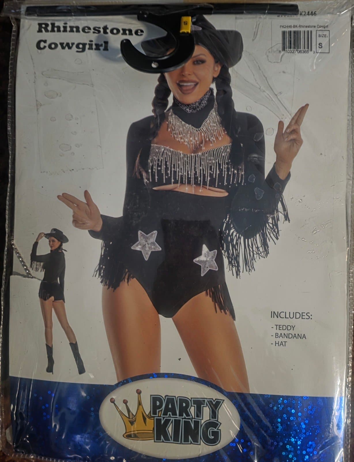 Rhinestone Cowgirl Halloween Costume size Small - Thumbnail 4