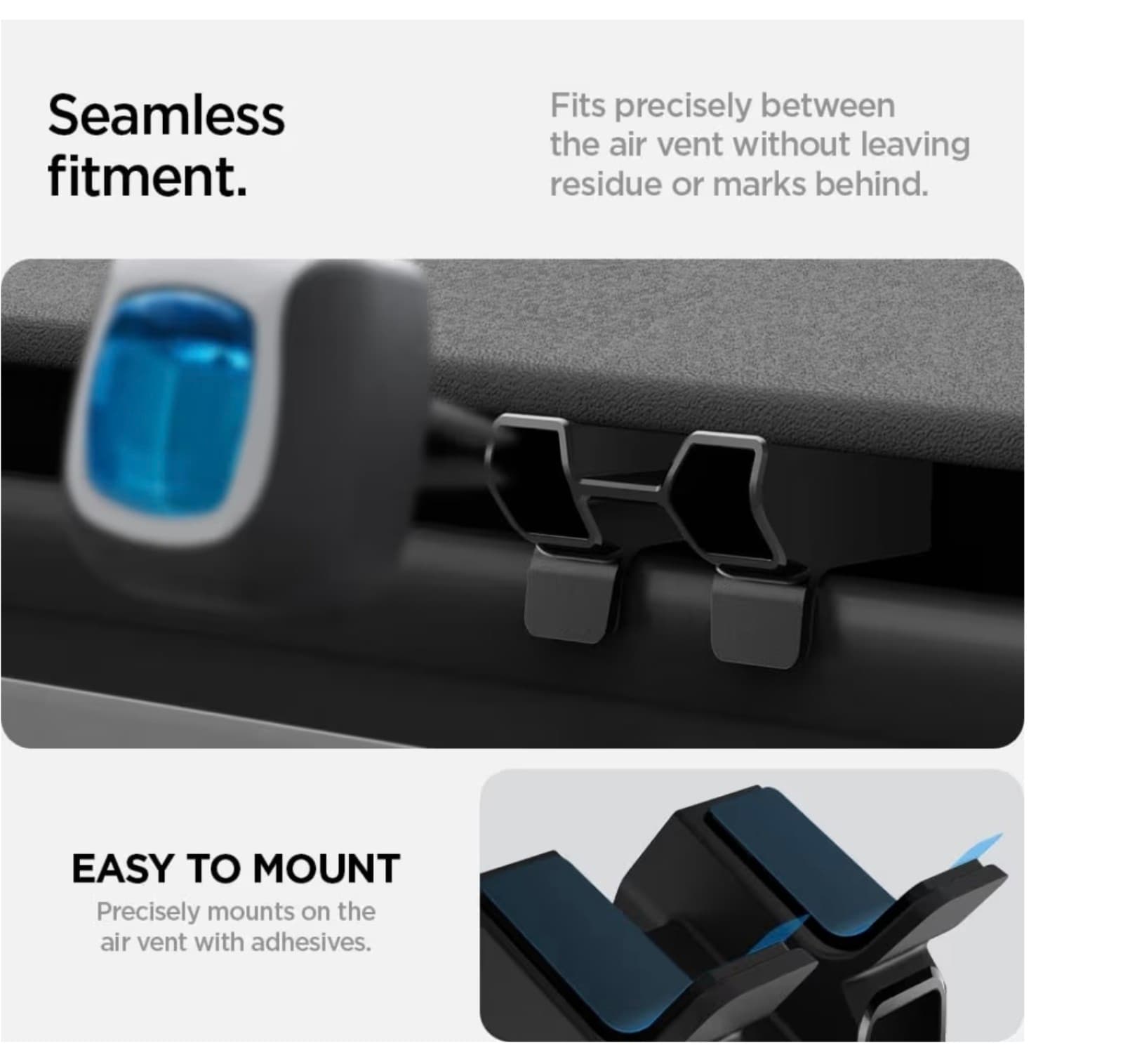 Spigen 2 Pack Air Freshener Adapter for Tesla Model Y Juniper (2025/2026) and Mo - Thumbnail 4