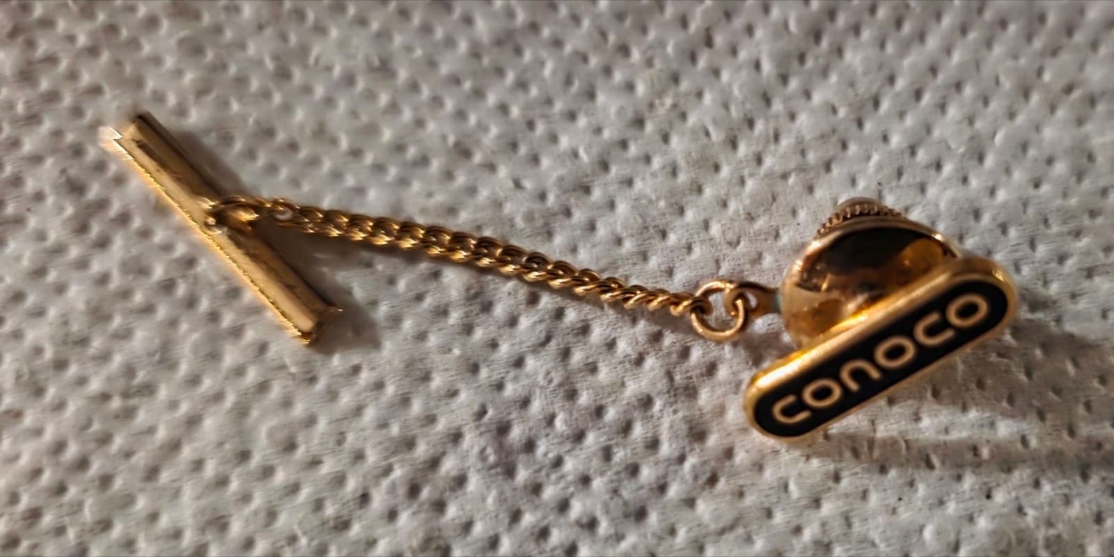 Vintage Conoco Advertising Employee Lapel Pin 10k Gold - Thumbnail 4