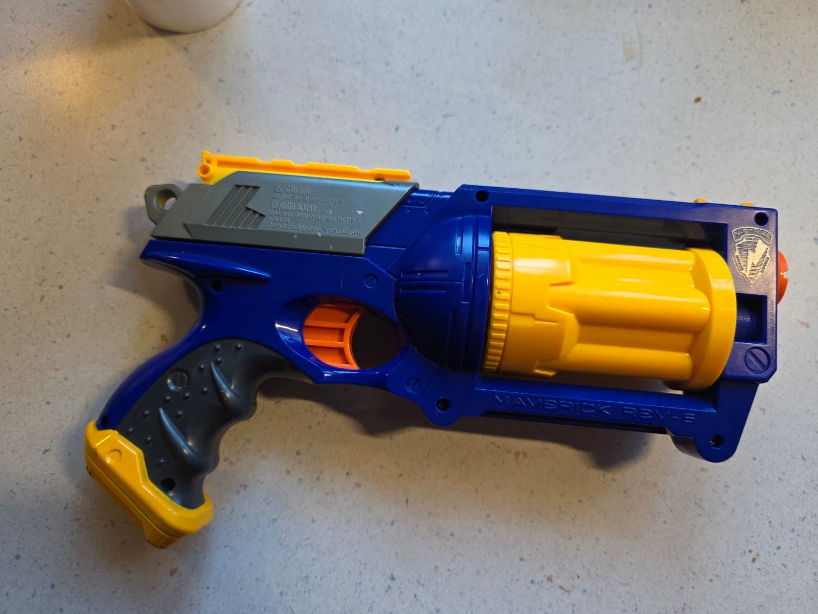 Nerf Maverick REV-6 N-Strike Revolver Dart Blaster - Thumbnail 2