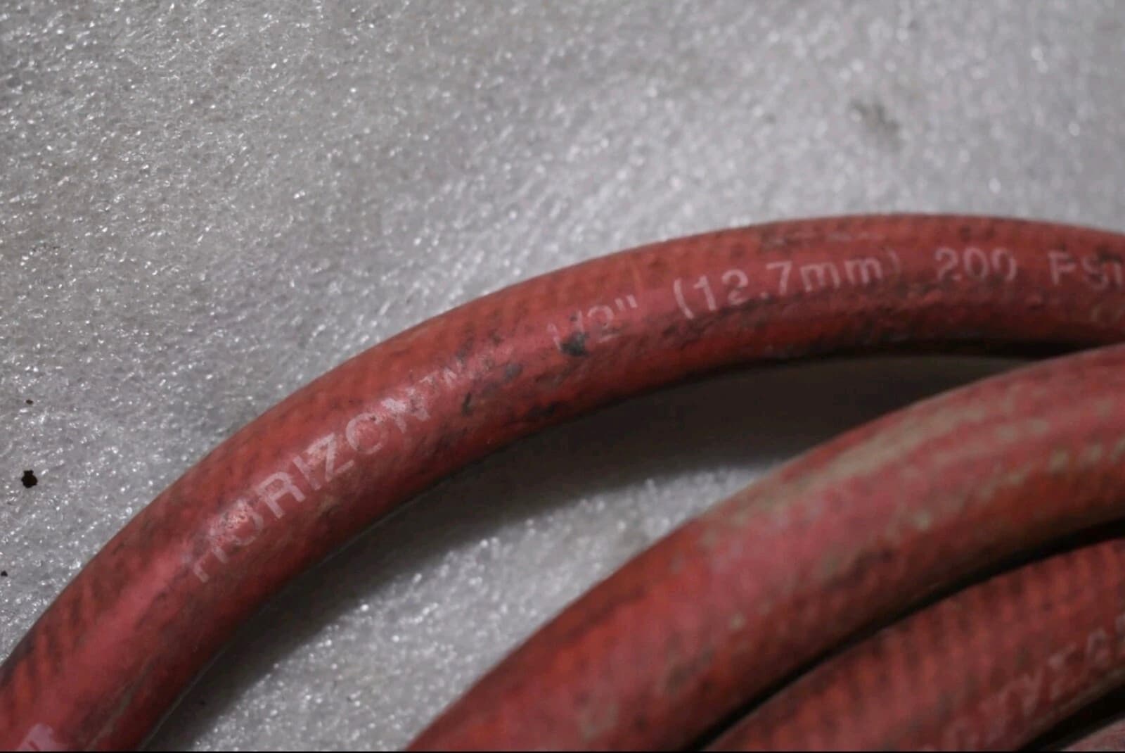 Goodyear Horizon Air Hose w/QD Couplings 1/2" Inside Diameter, 200 PSI, (50FT) - Thumbnail 4