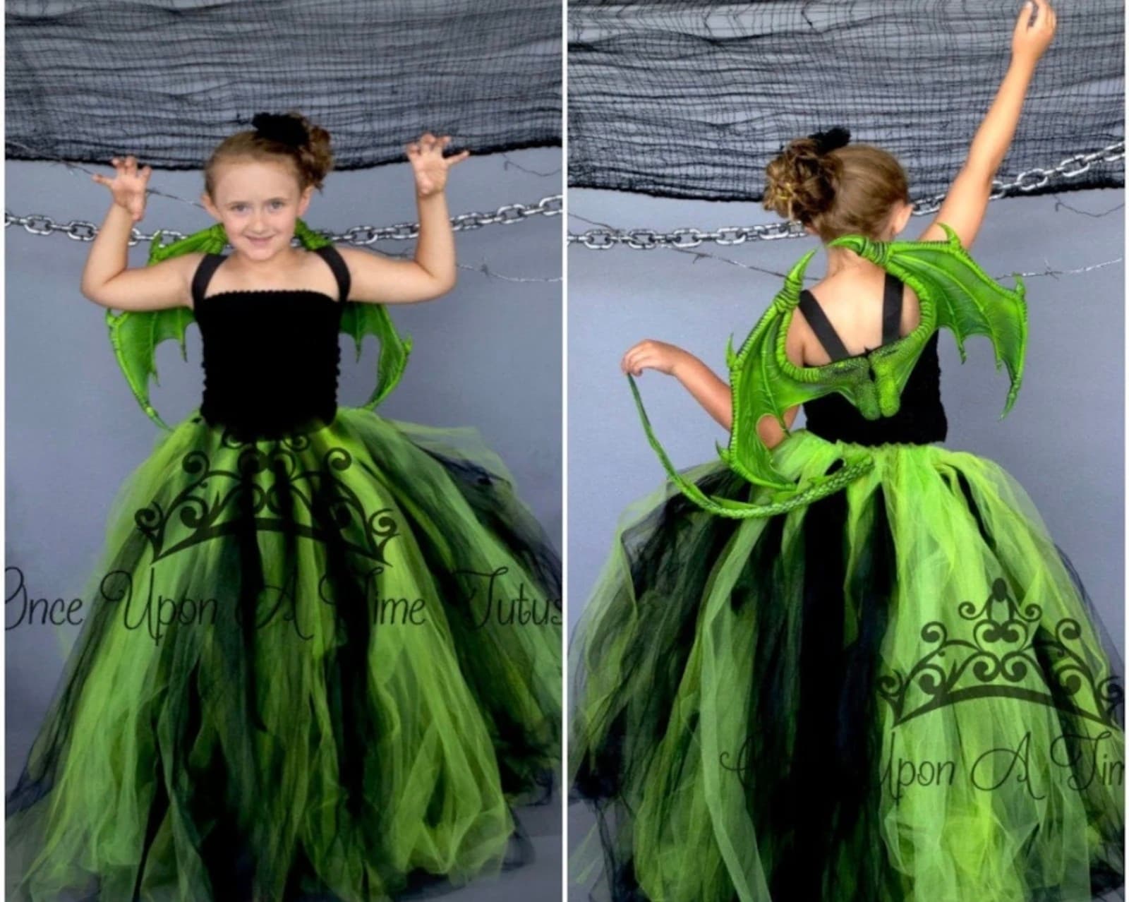 Girls Light up Witch Costume size 4/6 - Thumbnail 7