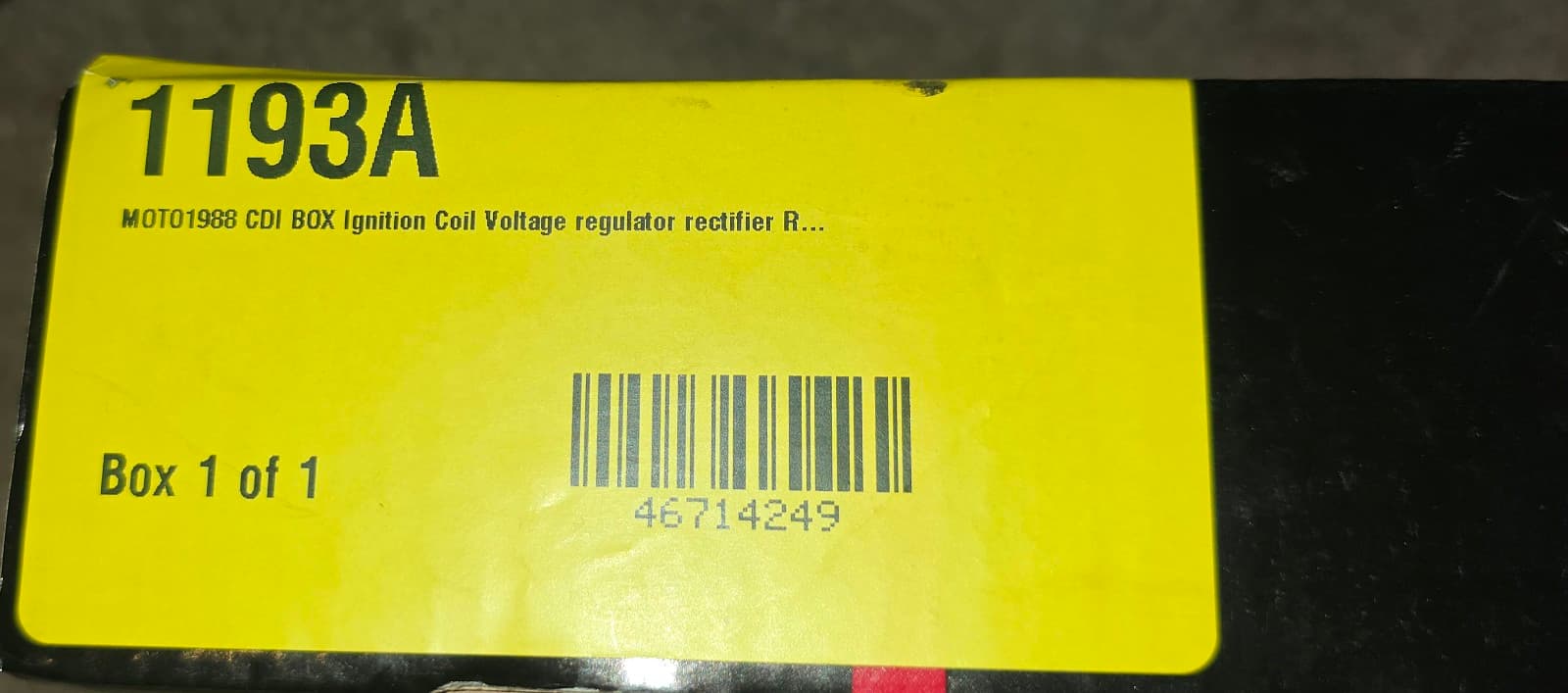 Ignition Coil Voltage Regulator Rectifier Relay Kit for Honda Recon 250 TRX250 - Thumbnail 5