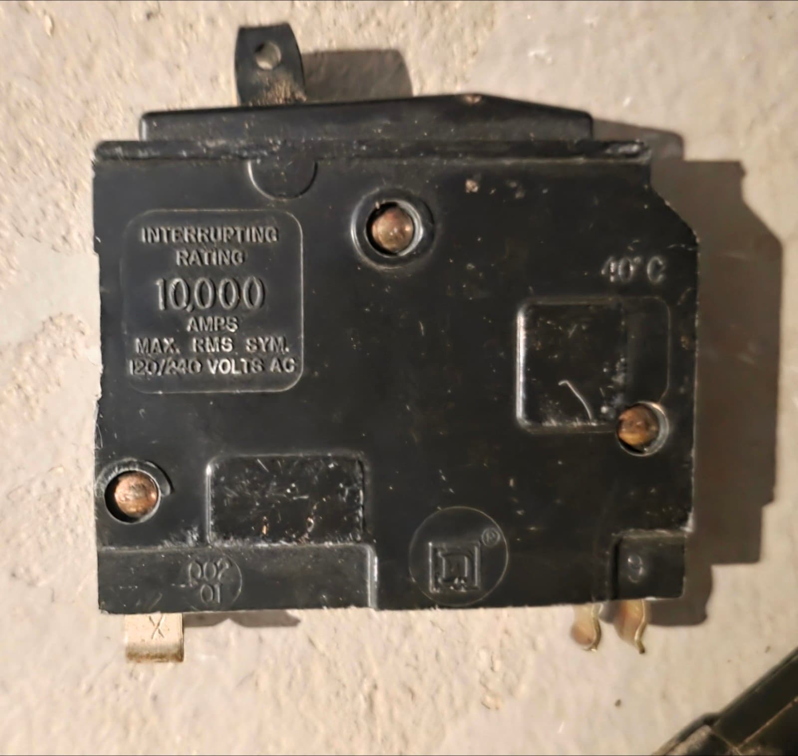 Square D QOB Series Miniature Circuit Breakers 10total - Thumbnail 2