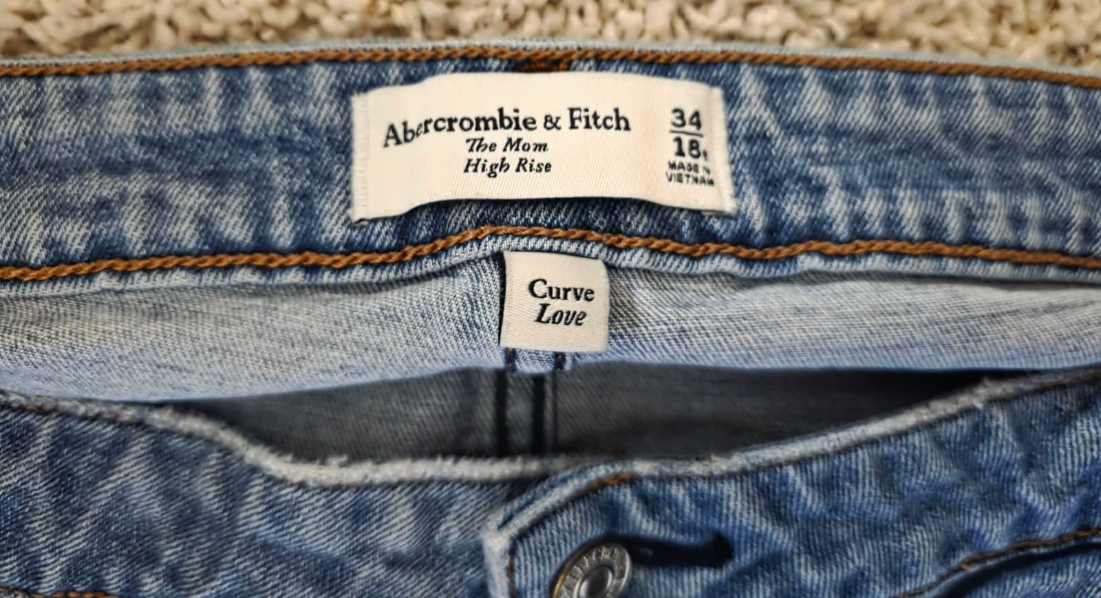 Men's Abercrombie & Fitch Jeans size 34 - Thumbnail 2