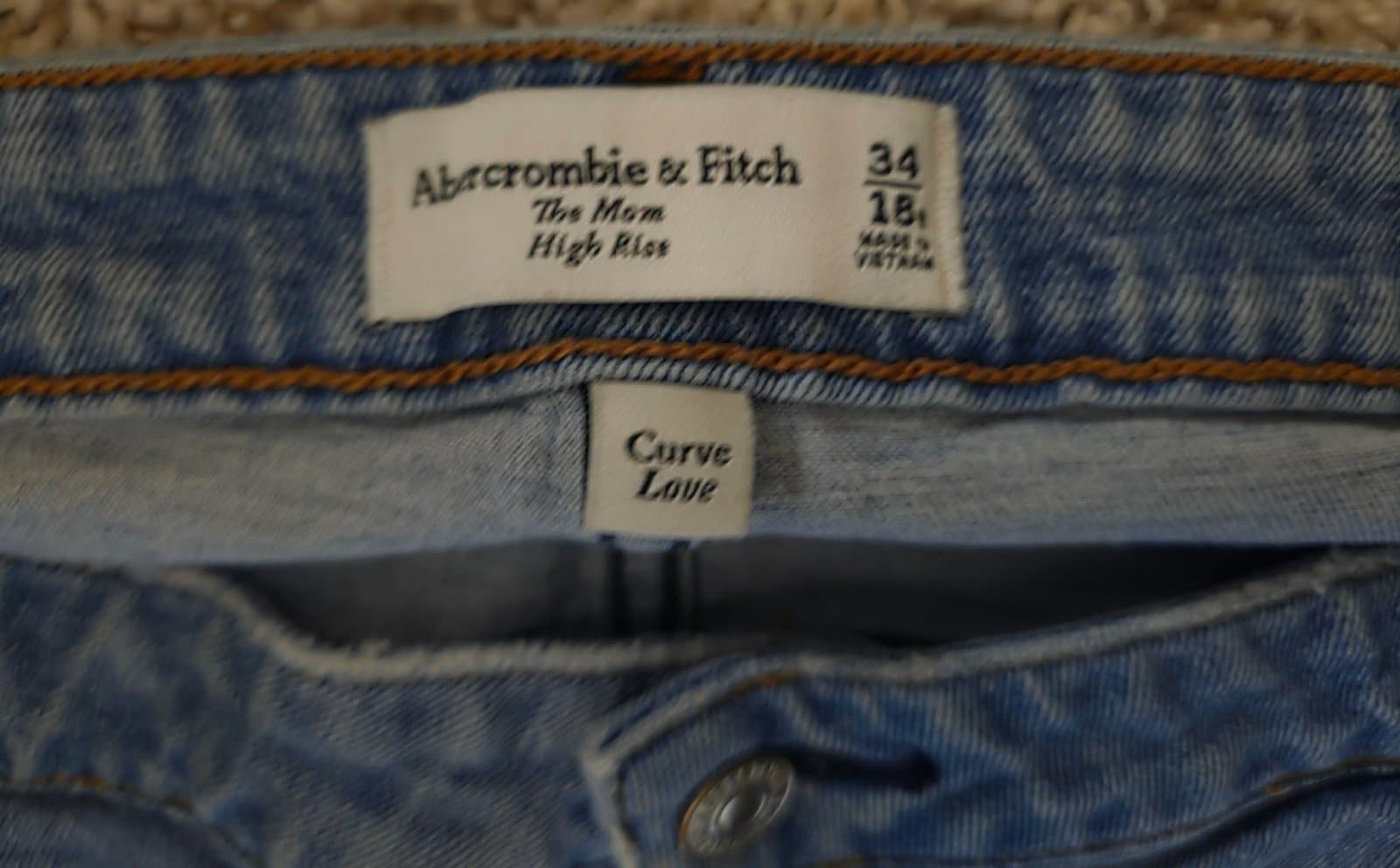 Men's Abercrombie & Fitch Jeans size 34 - Thumbnail 3