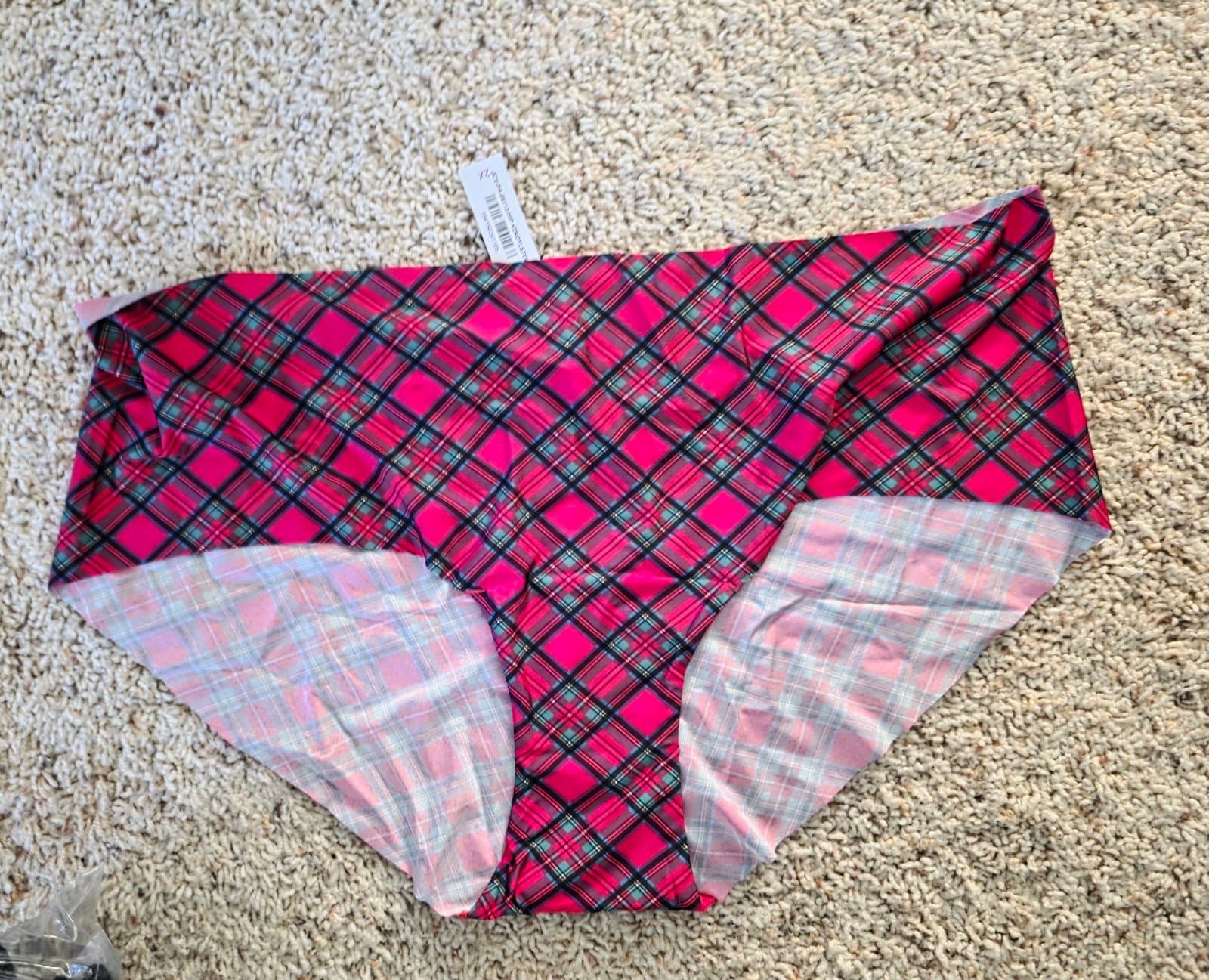 Women's Plaid Panties size 2x - Image 1