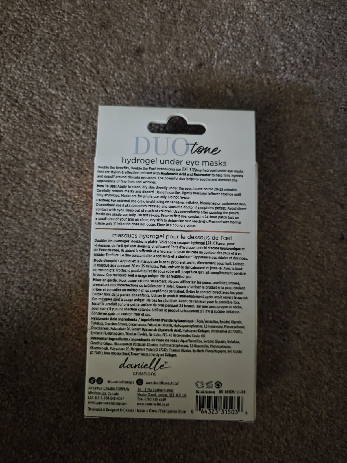 Duo Tone Under Eye Masks - Thumbnail 2