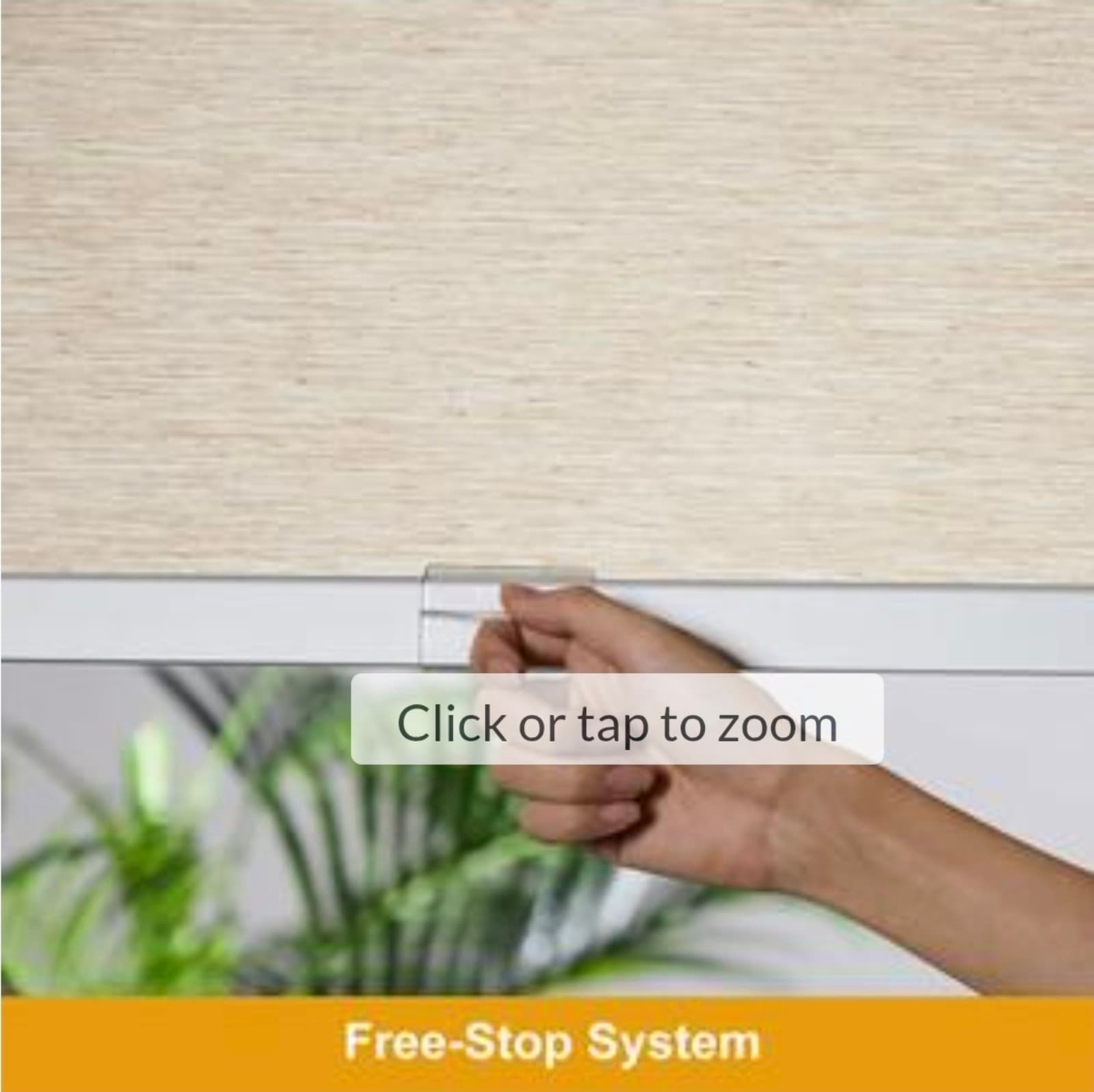 Persilux Free-Stop Cordless Light Filtering Window Blinds for Windows Roller Sha - Image 1