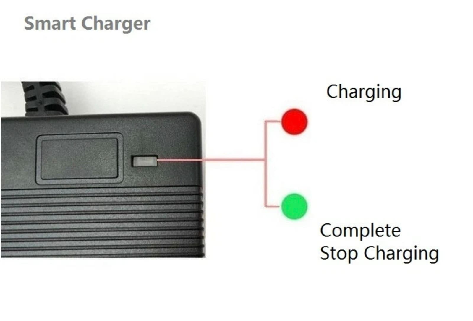 Smart Charger for AVENTON PACE 500, Pace 500.2 and Pace 500.3 Electric Bike - Thumbnail 2