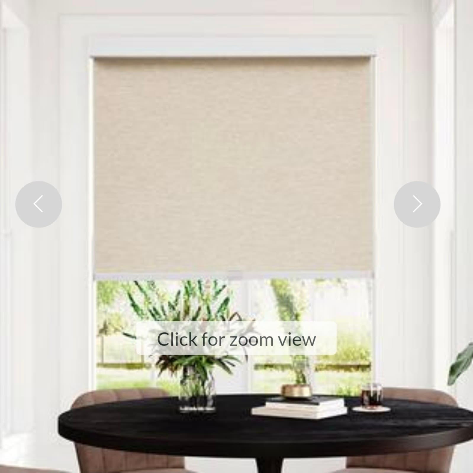 Persilux Free-Stop Cordless Light Filtering Window Blinds for Windows Roller Sha - Thumbnail 3