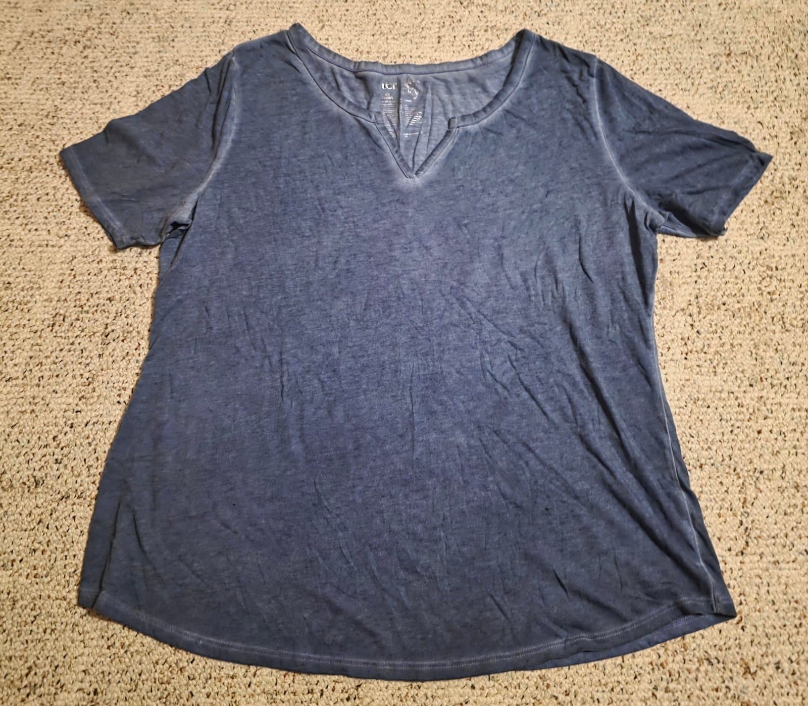 Women's shirt sz XL blue - Image 1