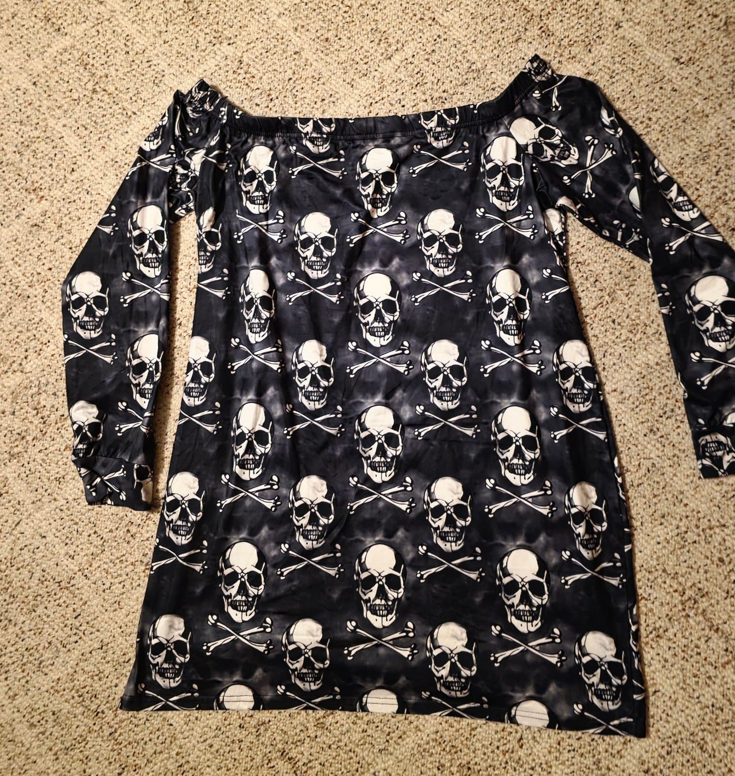 Women's Skull Shirt/Dress sz 3X - Image 1