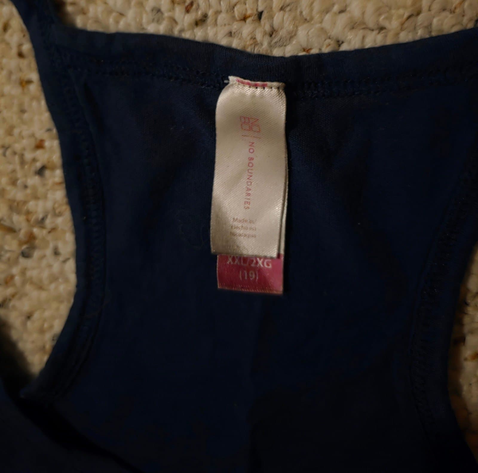 Women's Blue Tank top sz 2X - Thumbnail 2