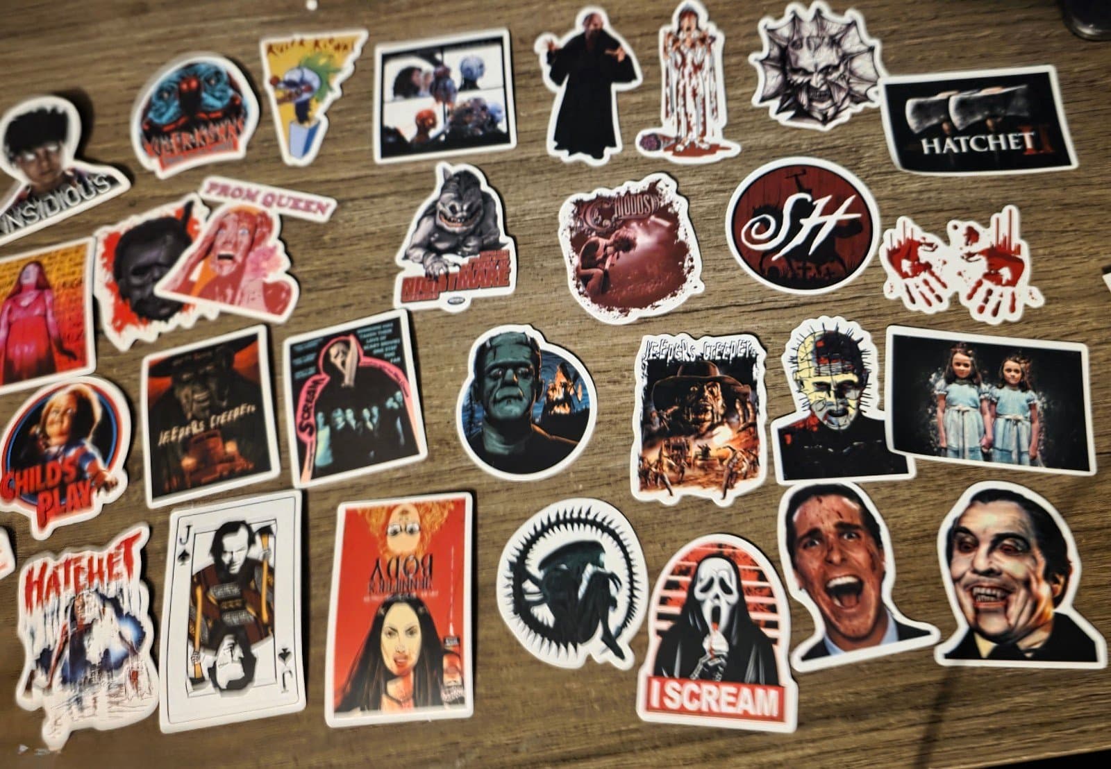Horror Movie Stickers 100ct - Thumbnail 7
