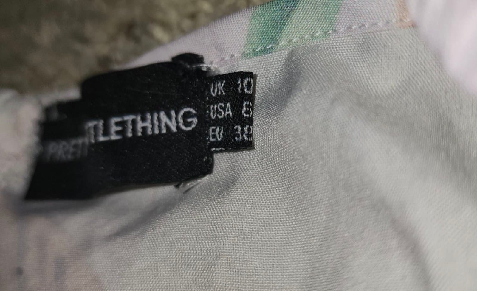 Butterfly Mini Dress by Pretty Little Things - Thumbnail 5