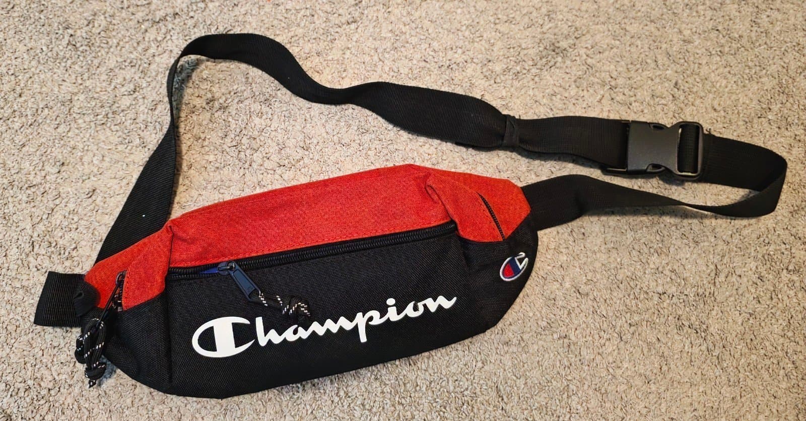 Champion Fanny Pack Bag Cross Body Handbag Shoulder Pack Sports Travel Buttpack - Image 1