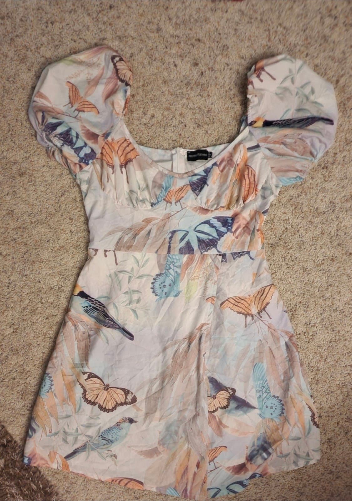 Butterfly Mini Dress by Pretty Little Things - Image 1