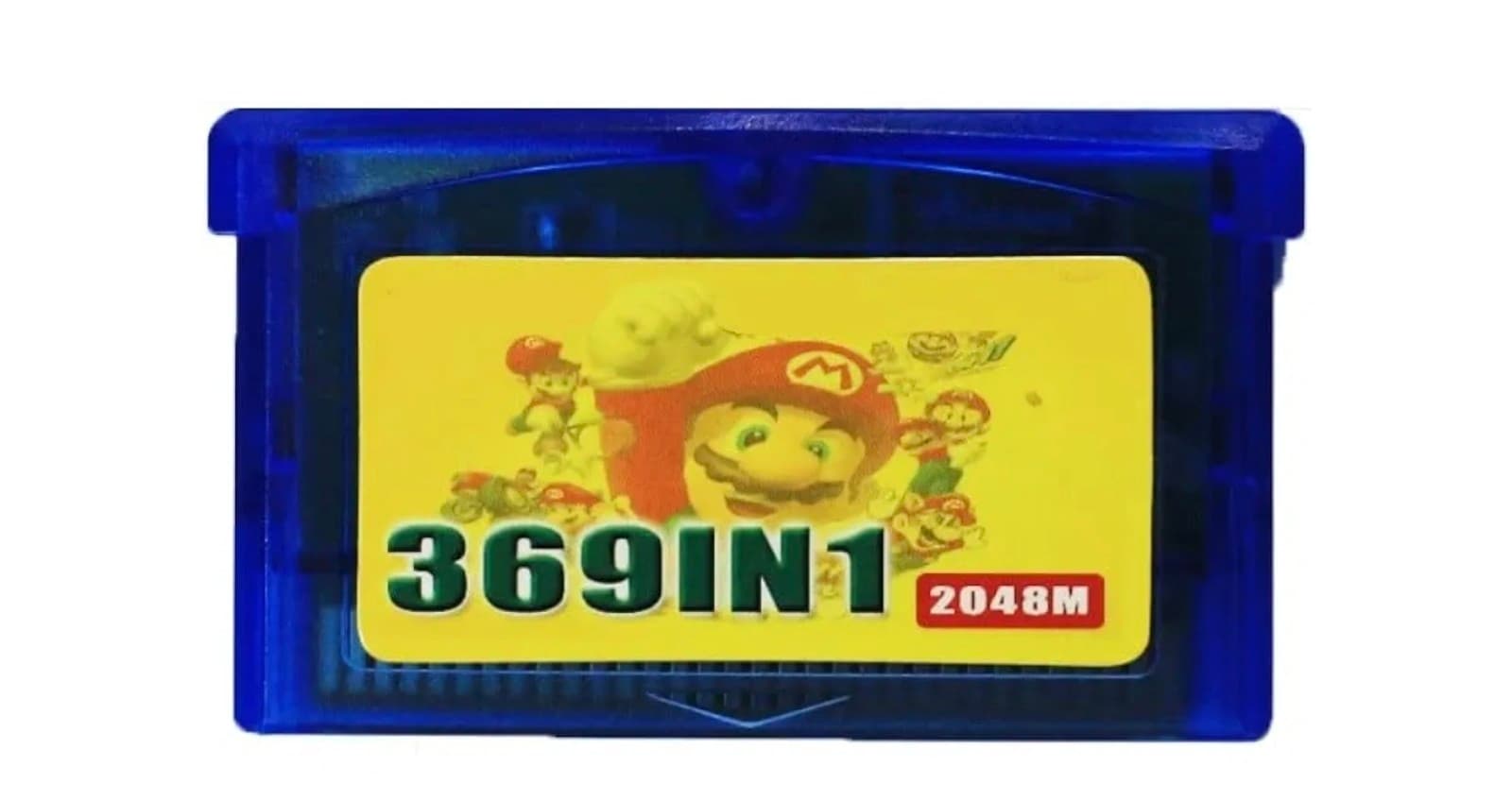 Gameboy Multi-Game Cartridge 369-in-1 - Image 1