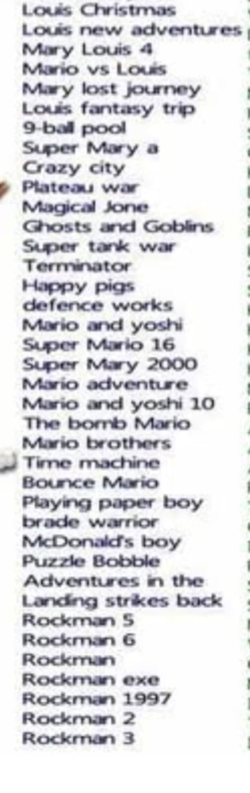 Gameboy Multi-Game Cartridge 369-in-1 - Thumbnail 7