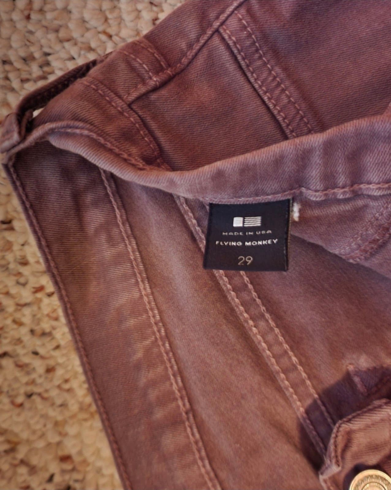 Flying Monkey sz 29 Straight Leg Jeans - Thumbnail 2