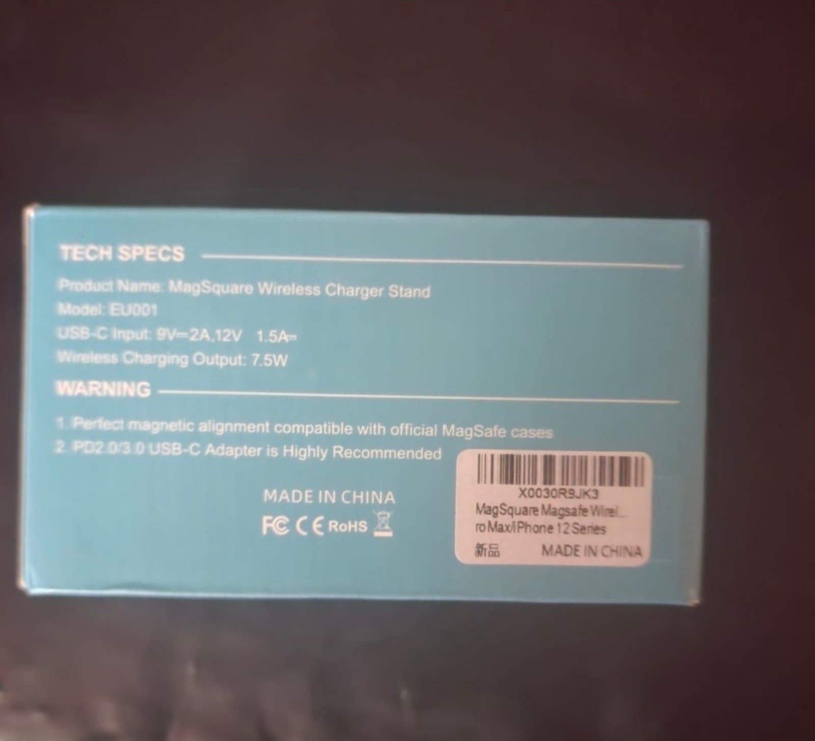 Wireless Fast Charger/Stand - Thumbnail 2