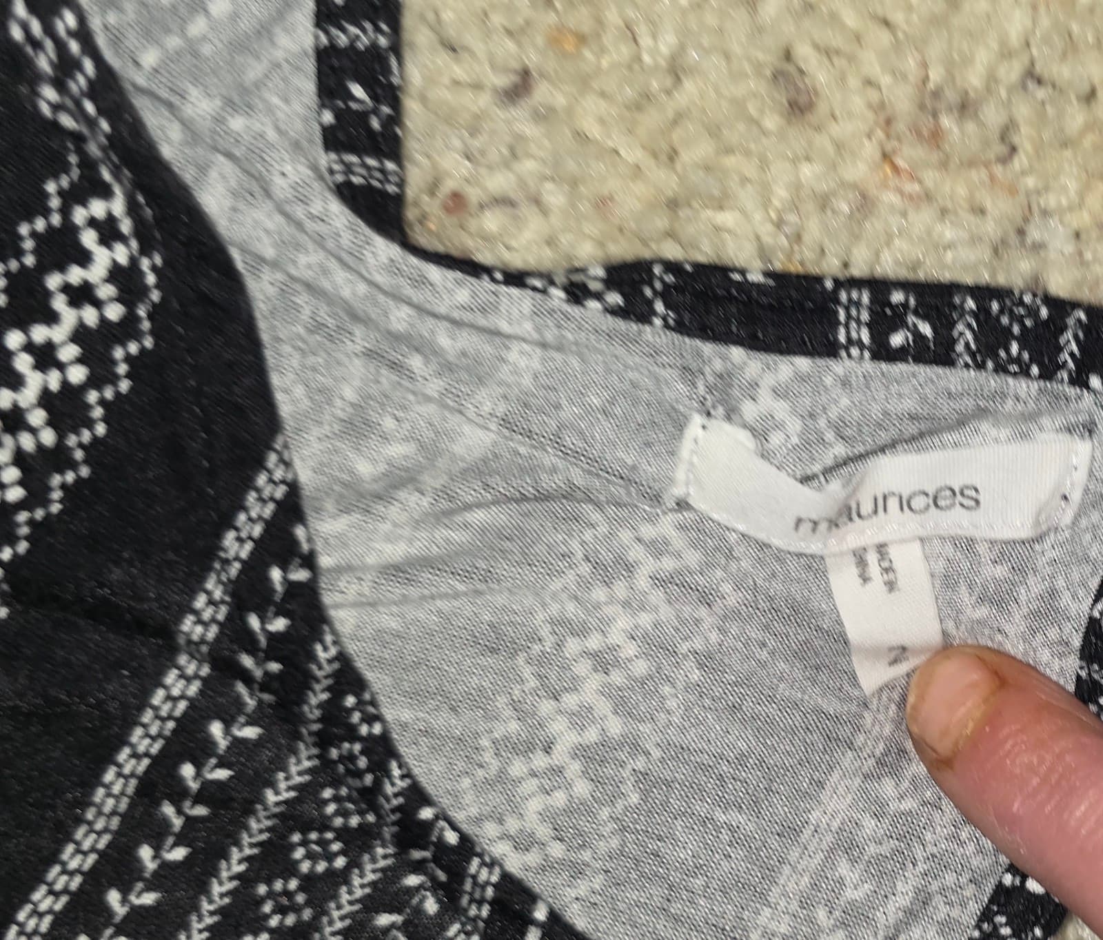 Women's Cold Shoulder Top sz 2X - Thumbnail 4