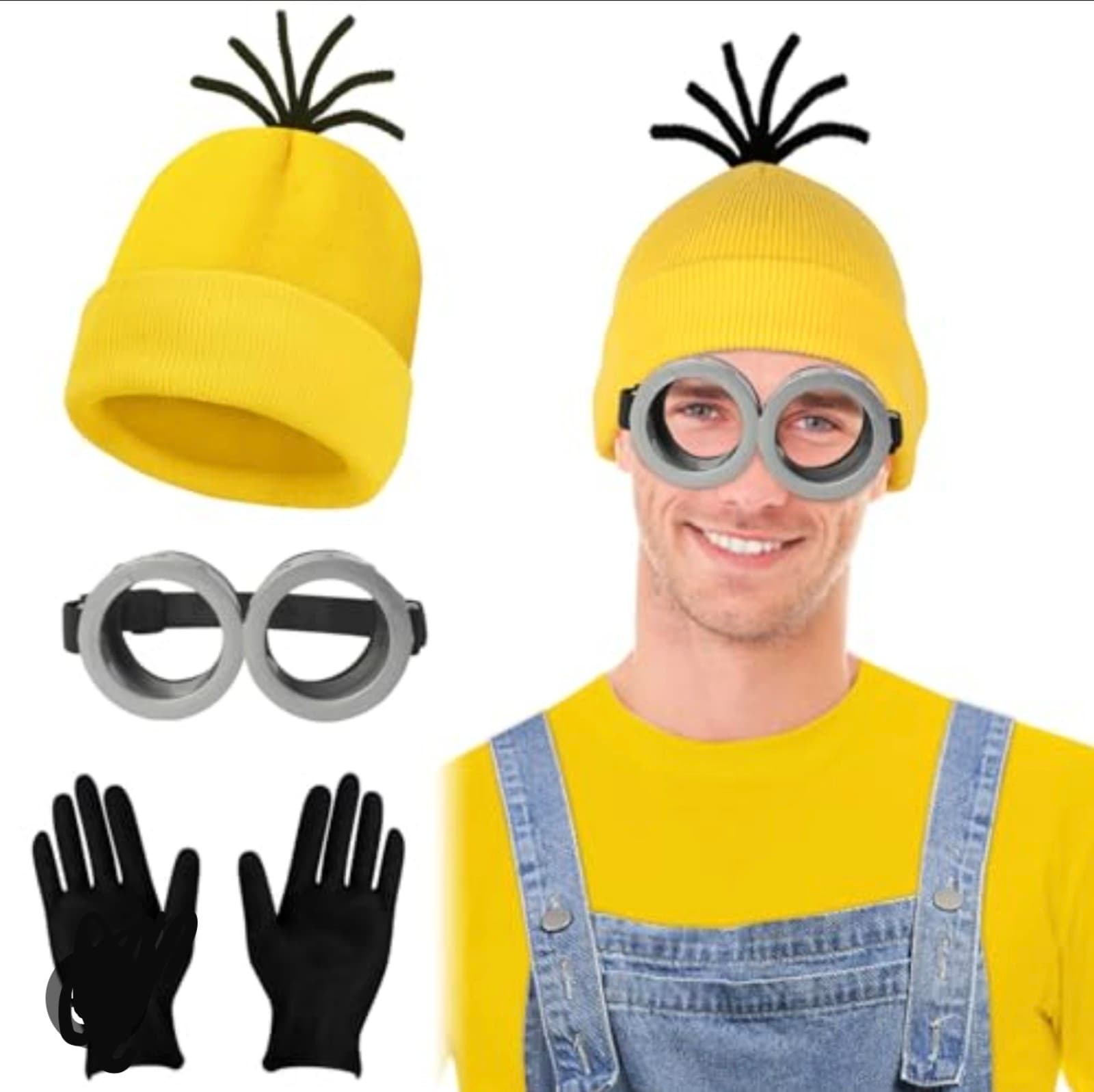 Minions Costume One Size Fits Most - Thumbnail 3