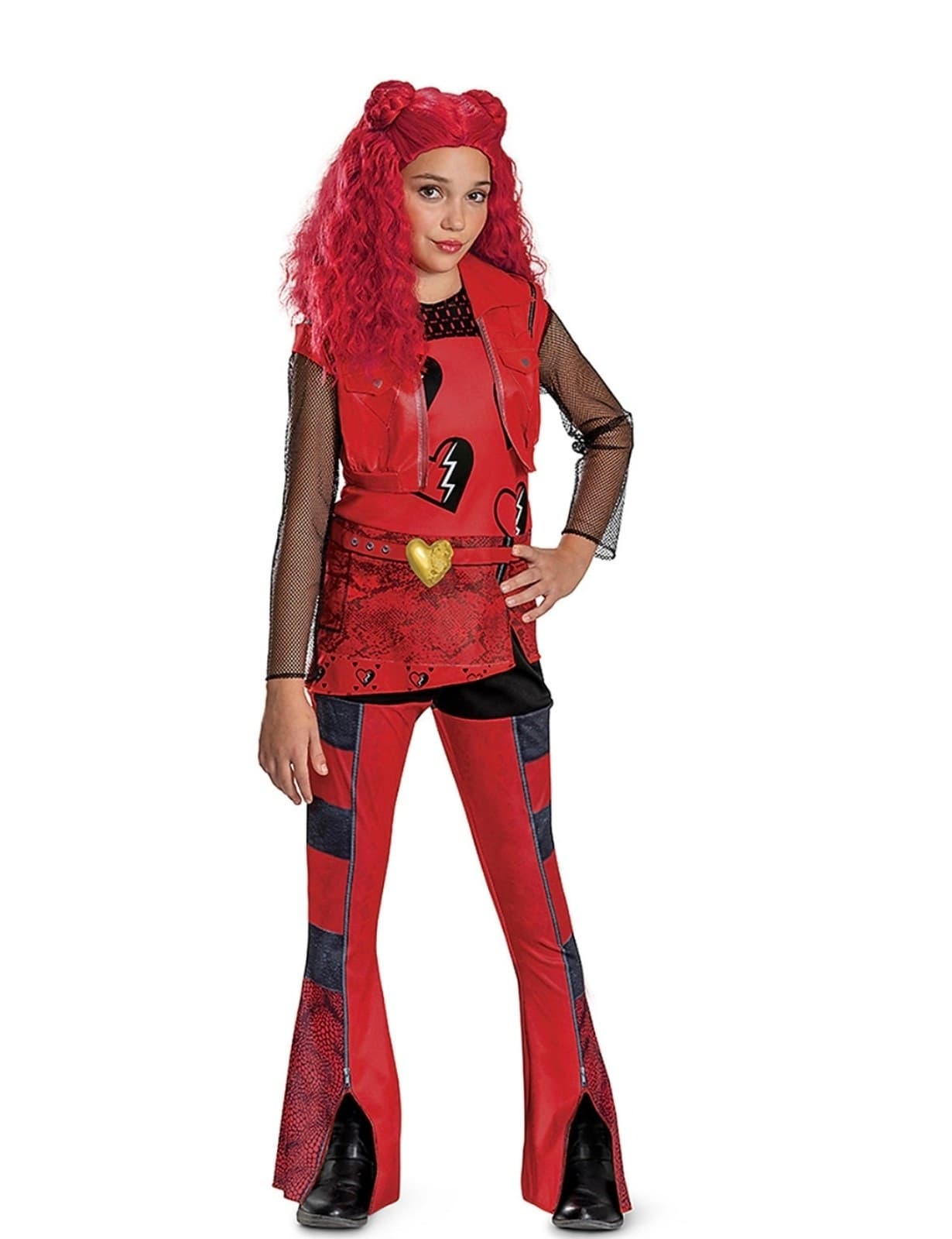 Descendants 4: The Rise of Red Princess Red Costume sz M/L 6pc Costume - Image 1