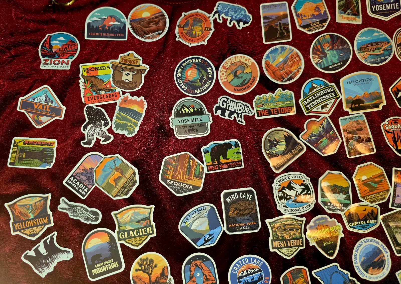 State Park Stickers 100ct - Image 1