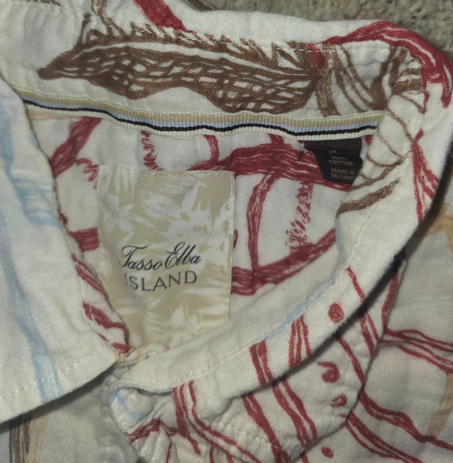 Men's Button Up Shirt sz XL by Tasso Ella Island - Thumbnail 3