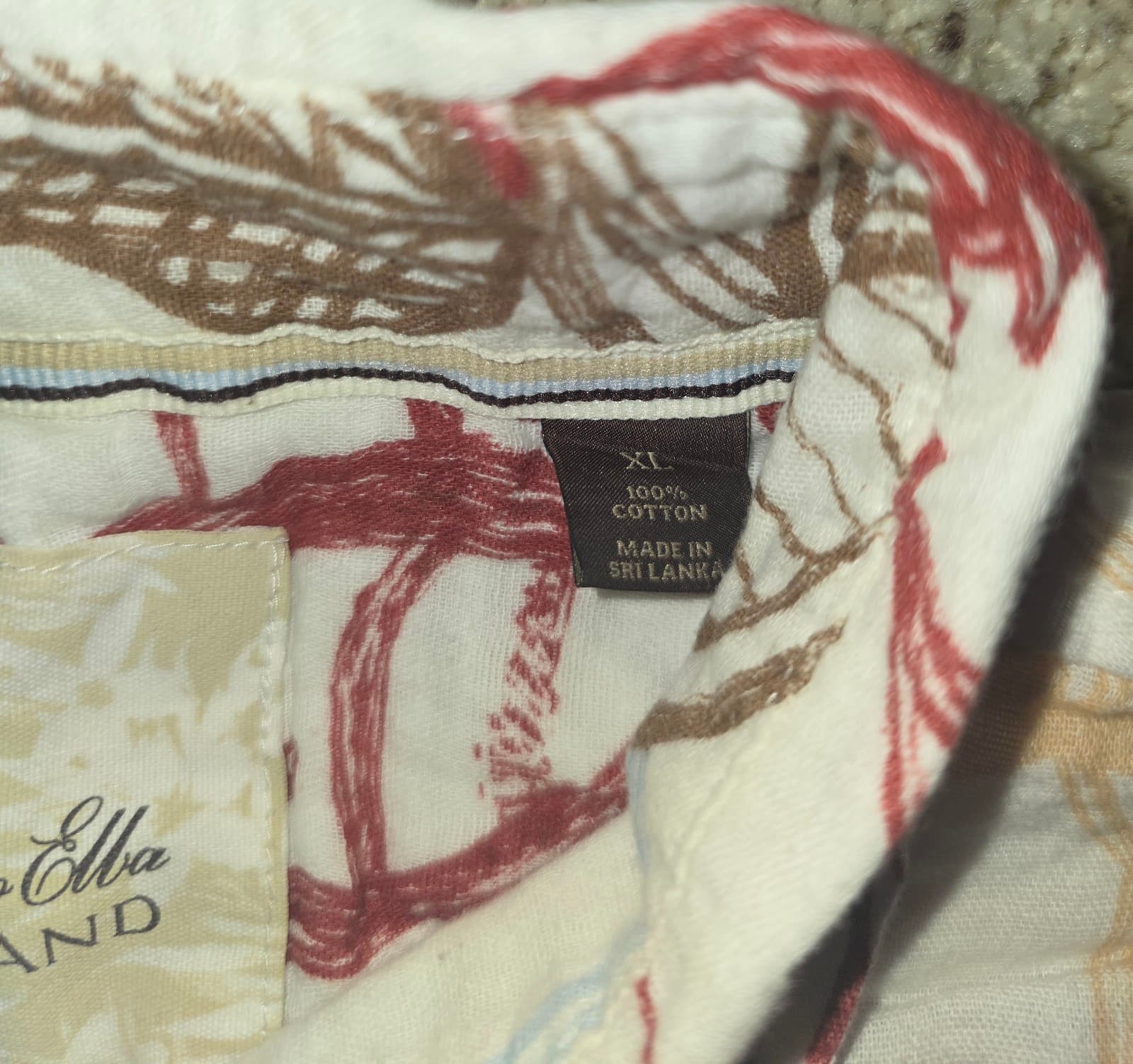 Men's Button Up Shirt sz XL by Tasso Ella Island - Thumbnail 4