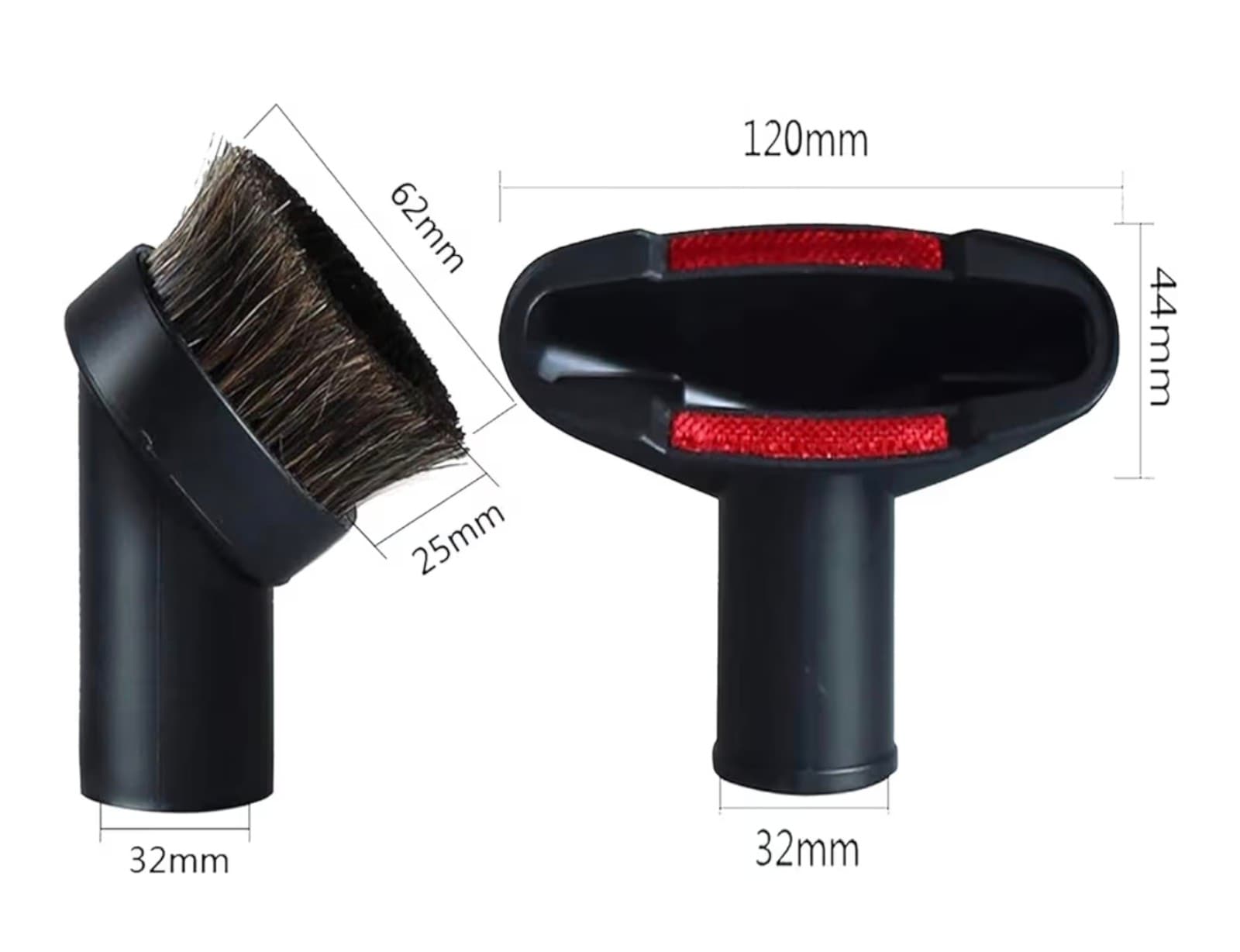 Vacuum Attachments Accessories 11/4 inch Vacuum Cleaner Tools Kit Vacuum Dusty B - Thumbnail 5