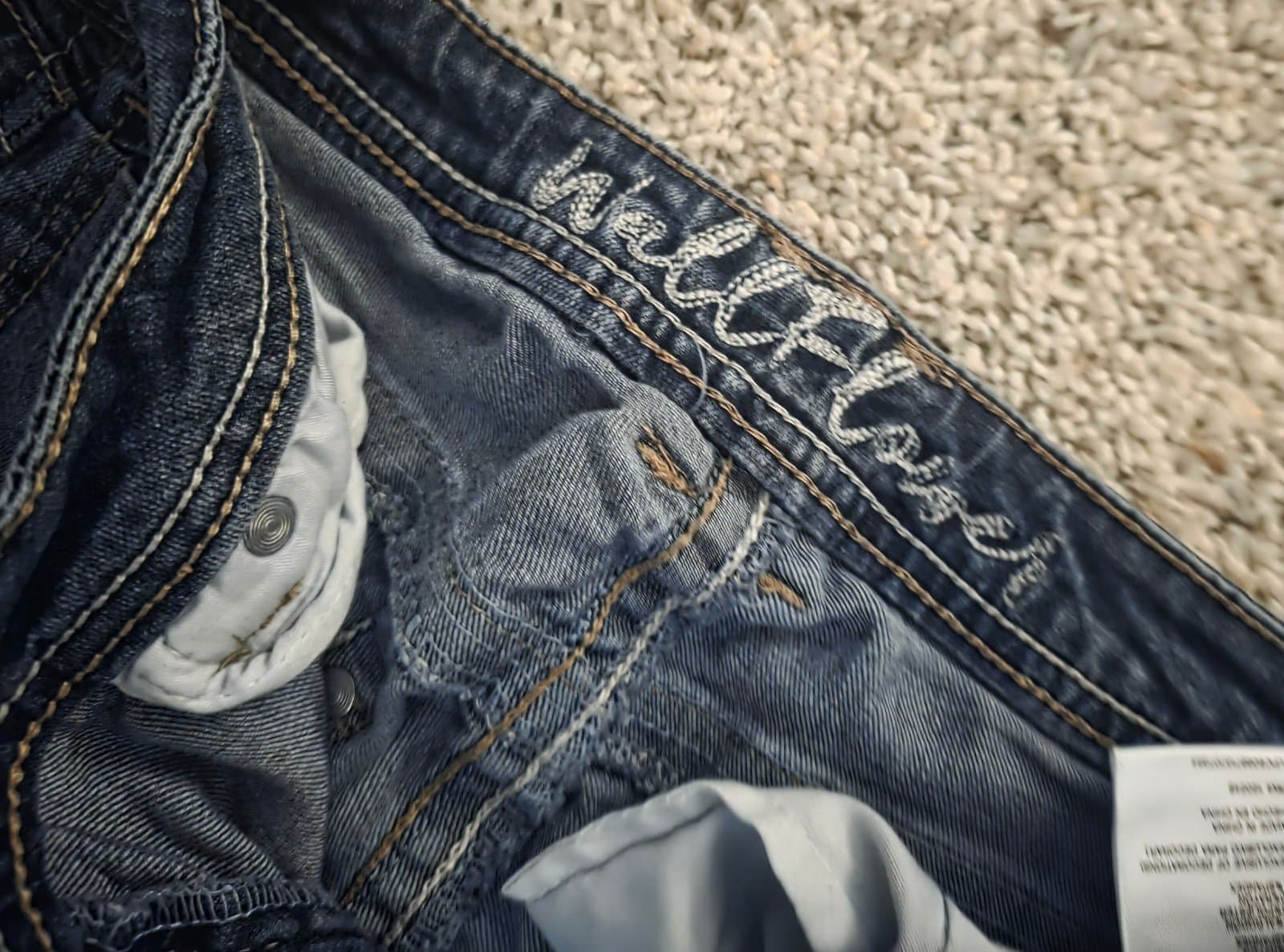 Women's Flare Leg Jeans sz 1 by Wallflower - Thumbnail 3