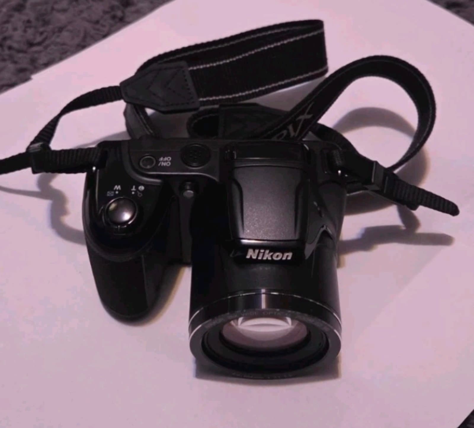 Nikon COOLPIX L330 20.2MP Digital Camera - Black - Image 1