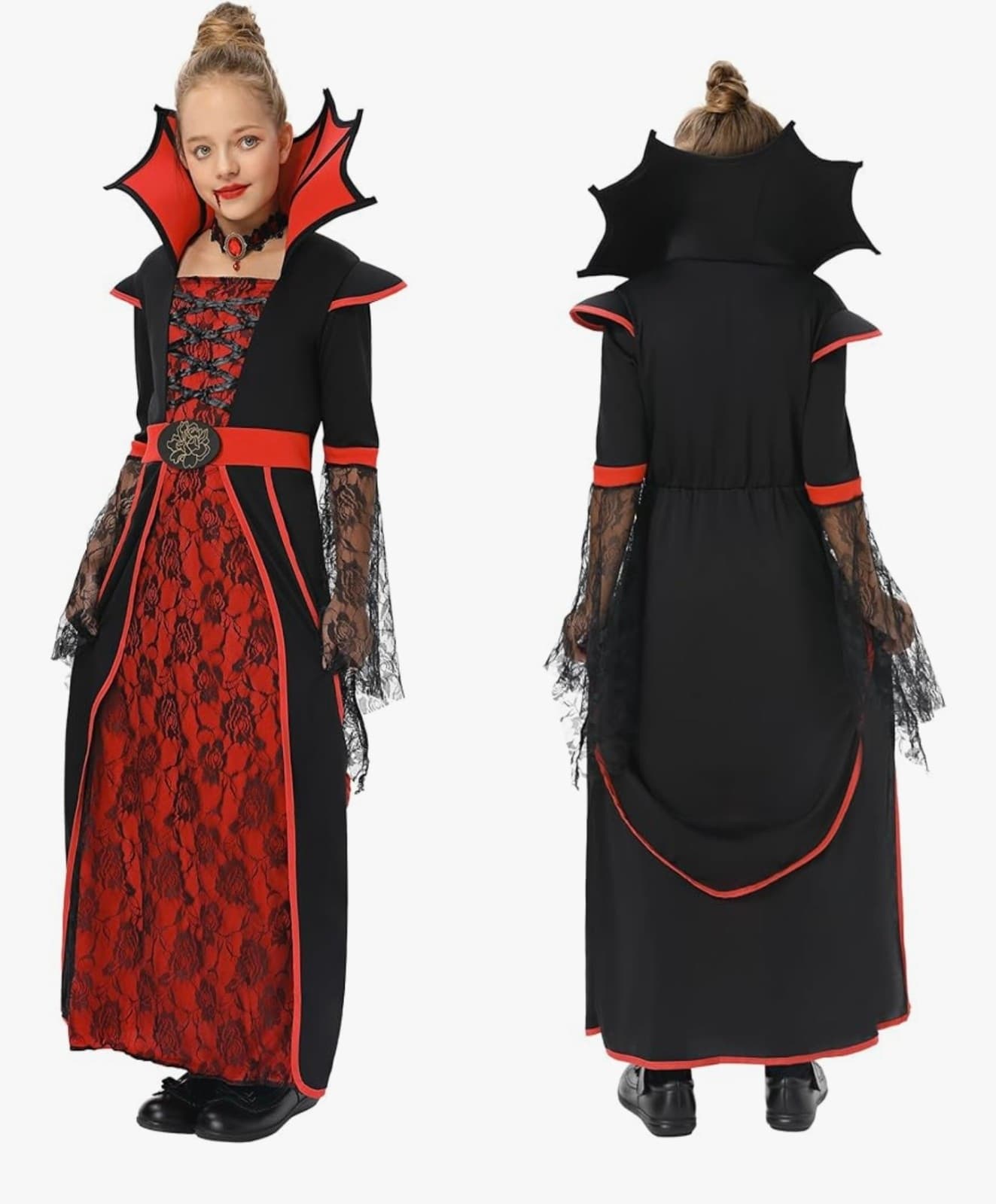 Vampire Costume, Royal Costume Set sz 7/8 - Thumbnail 2
