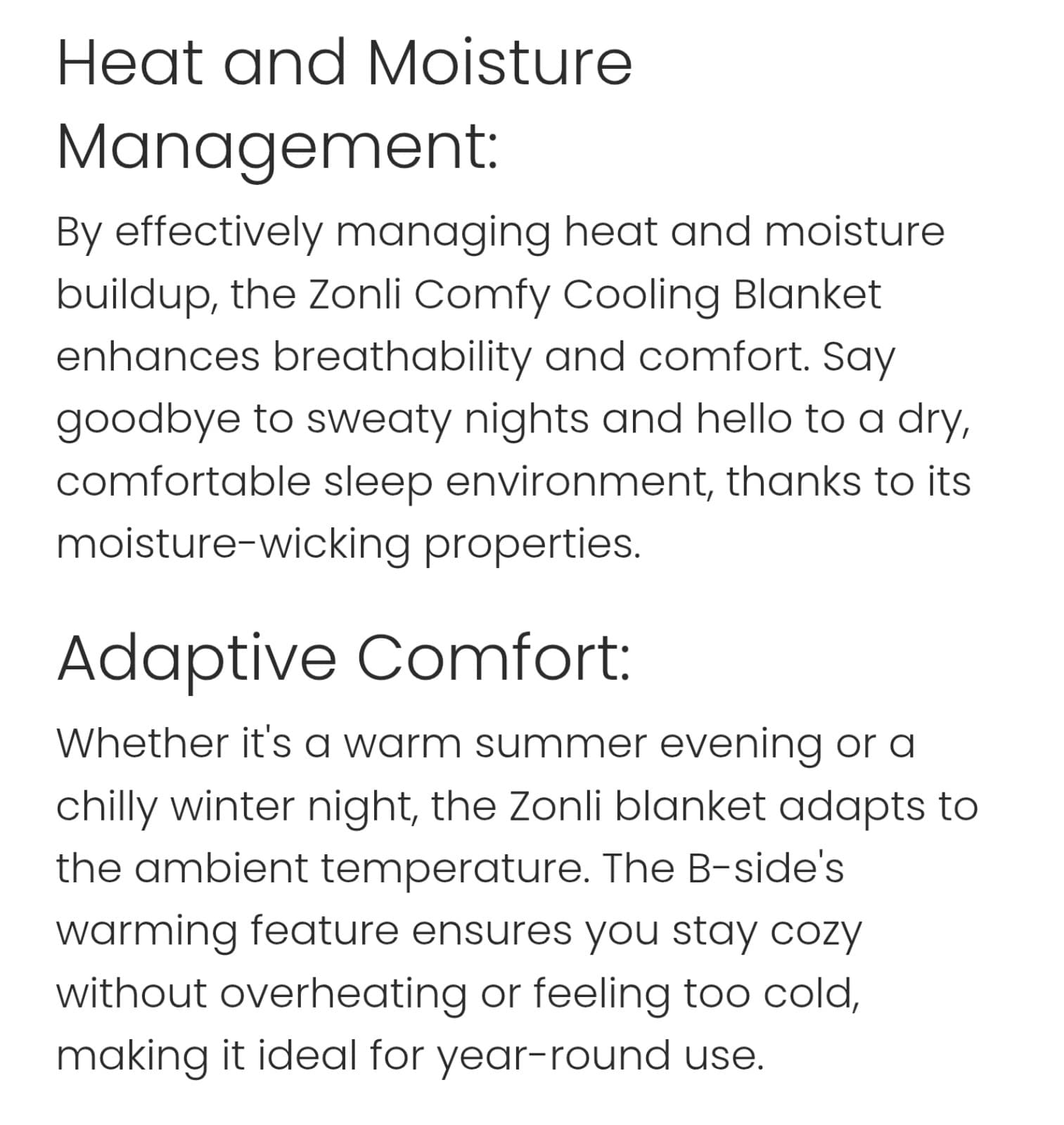 Cooling Blanket Twin Size Creamy Beige - Thumbnail 4