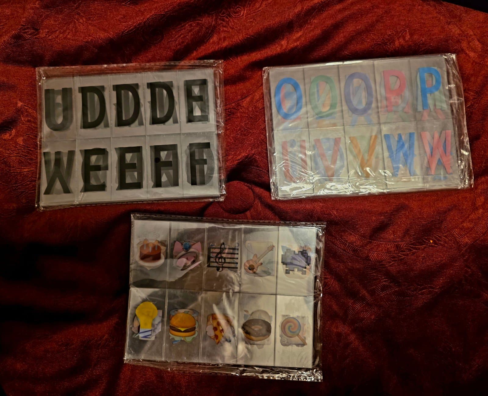 255 pcs Letters Numbers & Symbols Light Box Changeable Message - Thumbnail 5