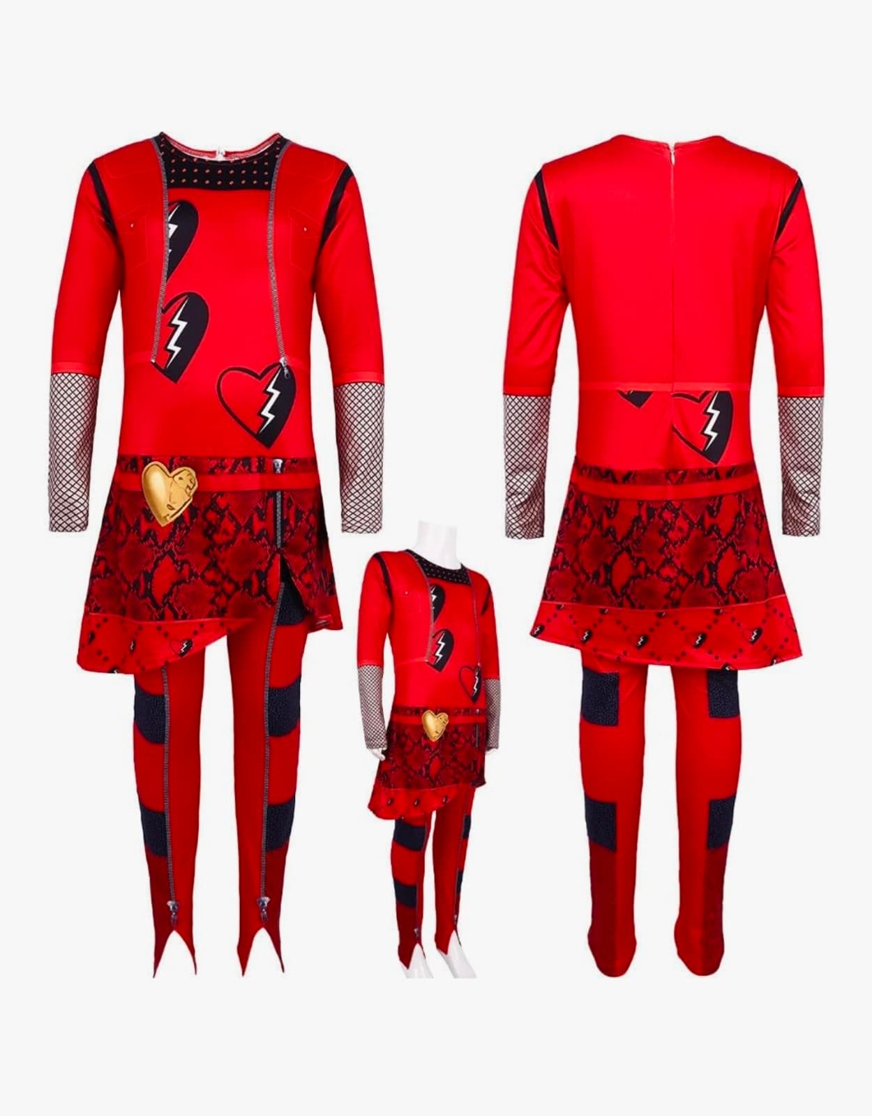 Queen of Hearts Costume Alice in Wonderland sz L - Image 1