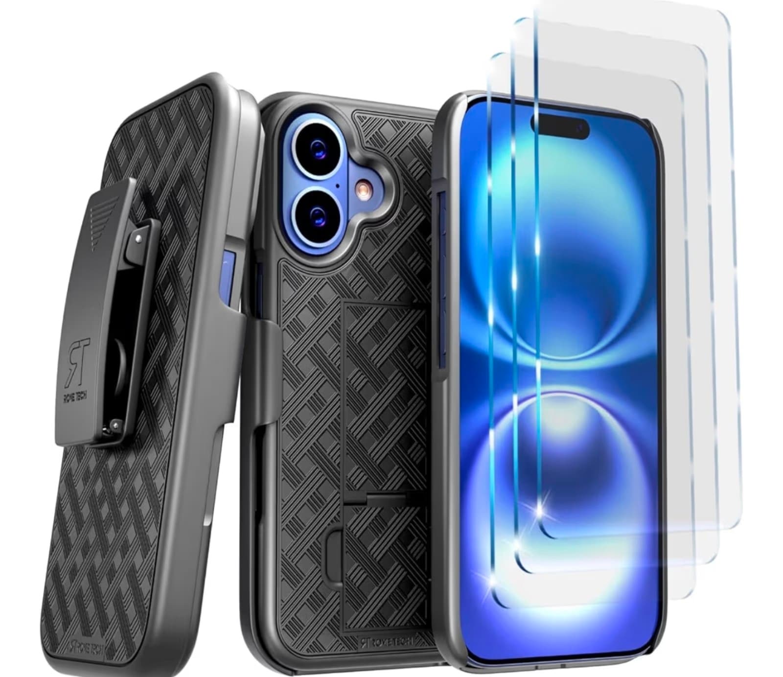 iPhone 16 Case with Belt Clip & Holster - Image 1