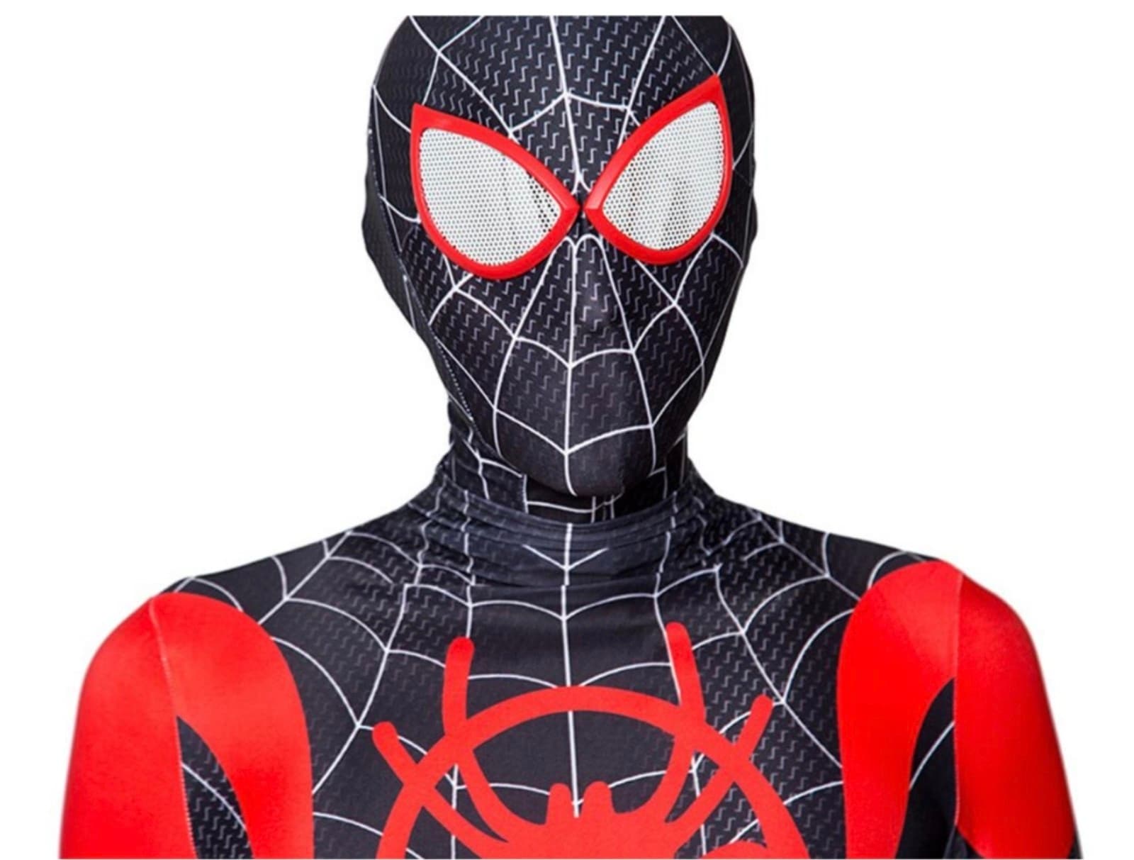 Spiderman Miles Morales Costume Mens sz Large - Thumbnail 2