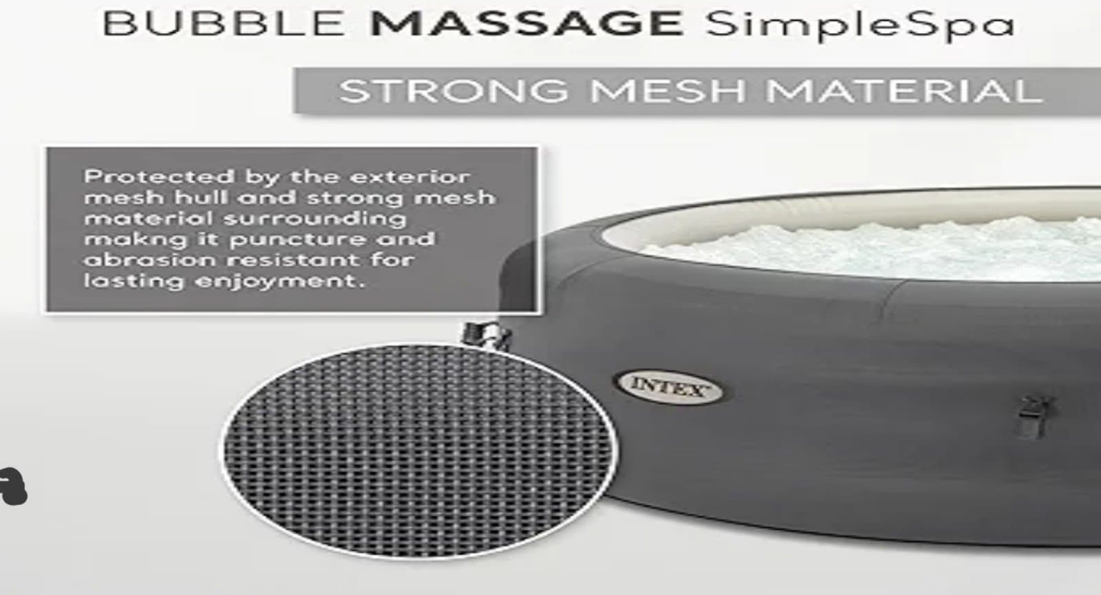 Intex SimpleSpa Inflatable Bubble Massage Spa - Thumbnail 3
