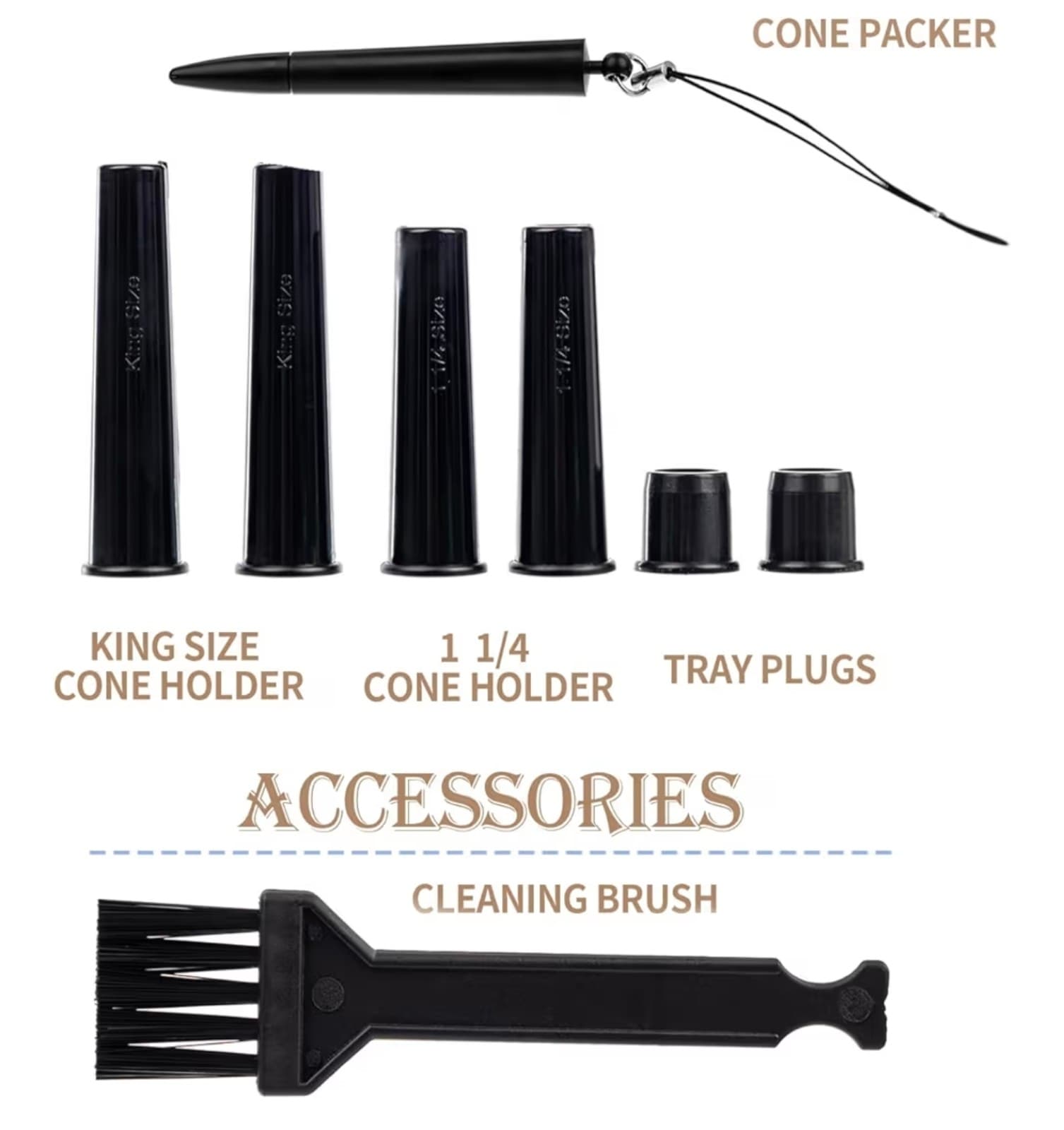 Portable Rolling Tray Metal Plate Cone Loader Foldable - Thumbnail 5