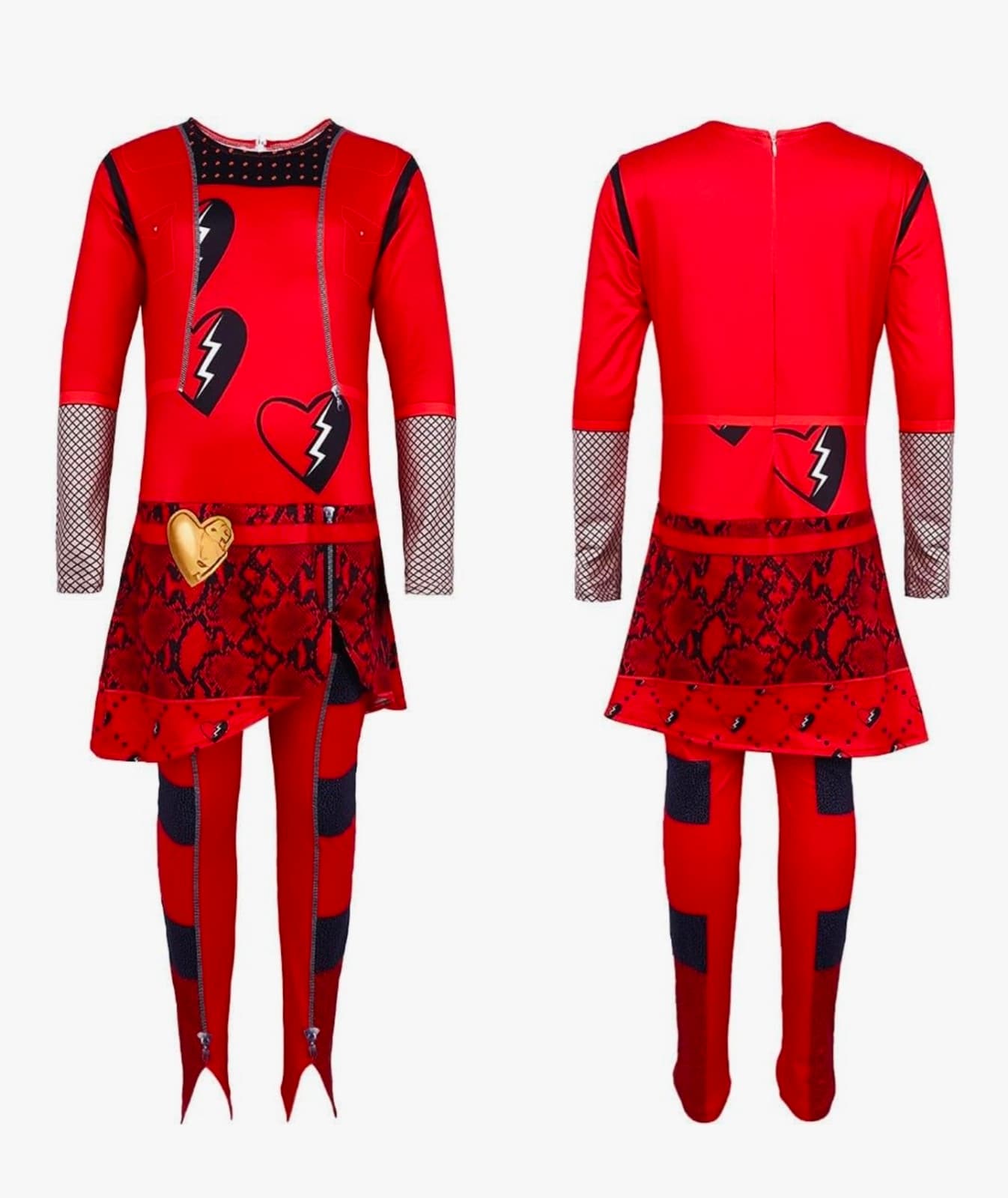 Queen of Hearts Costume Alice in Wonderland sz L - Thumbnail 2