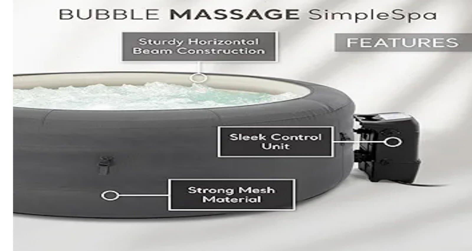 Intex SimpleSpa Inflatable Bubble Massage Spa - Thumbnail 2