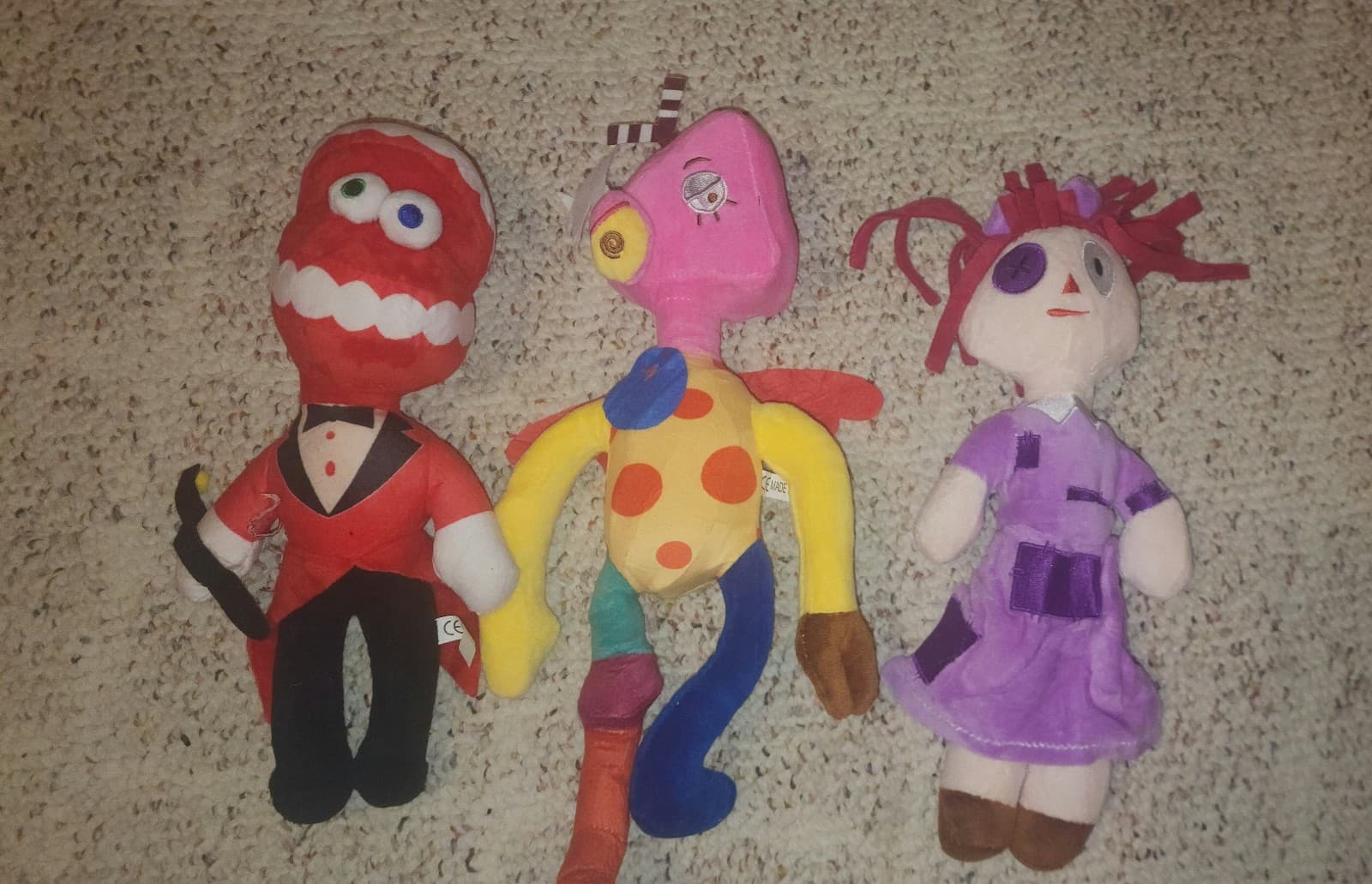 Digital Circus Plushies x3 - Thumbnail 2