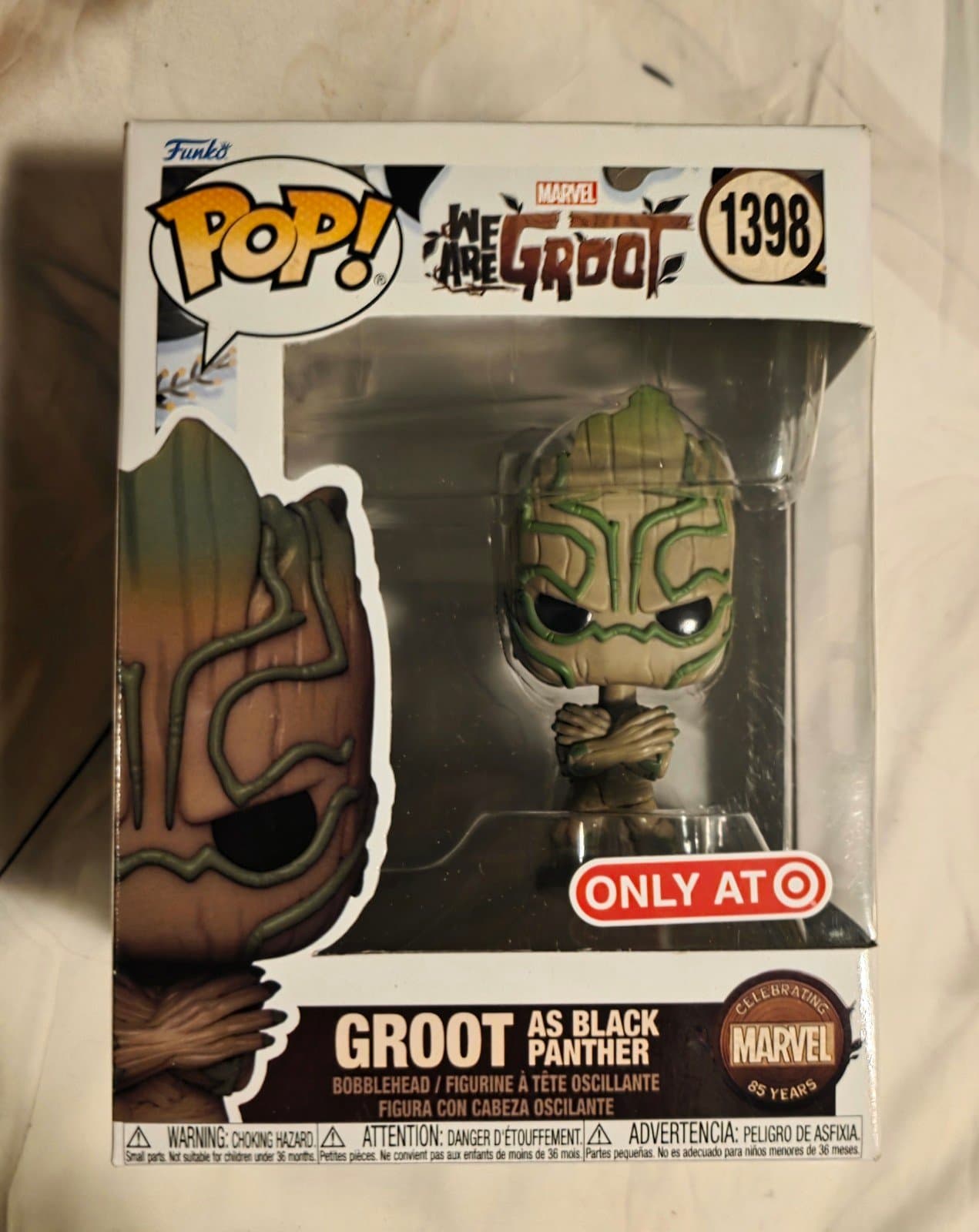 New Funko Pop Groot as Black Panther #1398 Target Exclusive Rare - Image 1