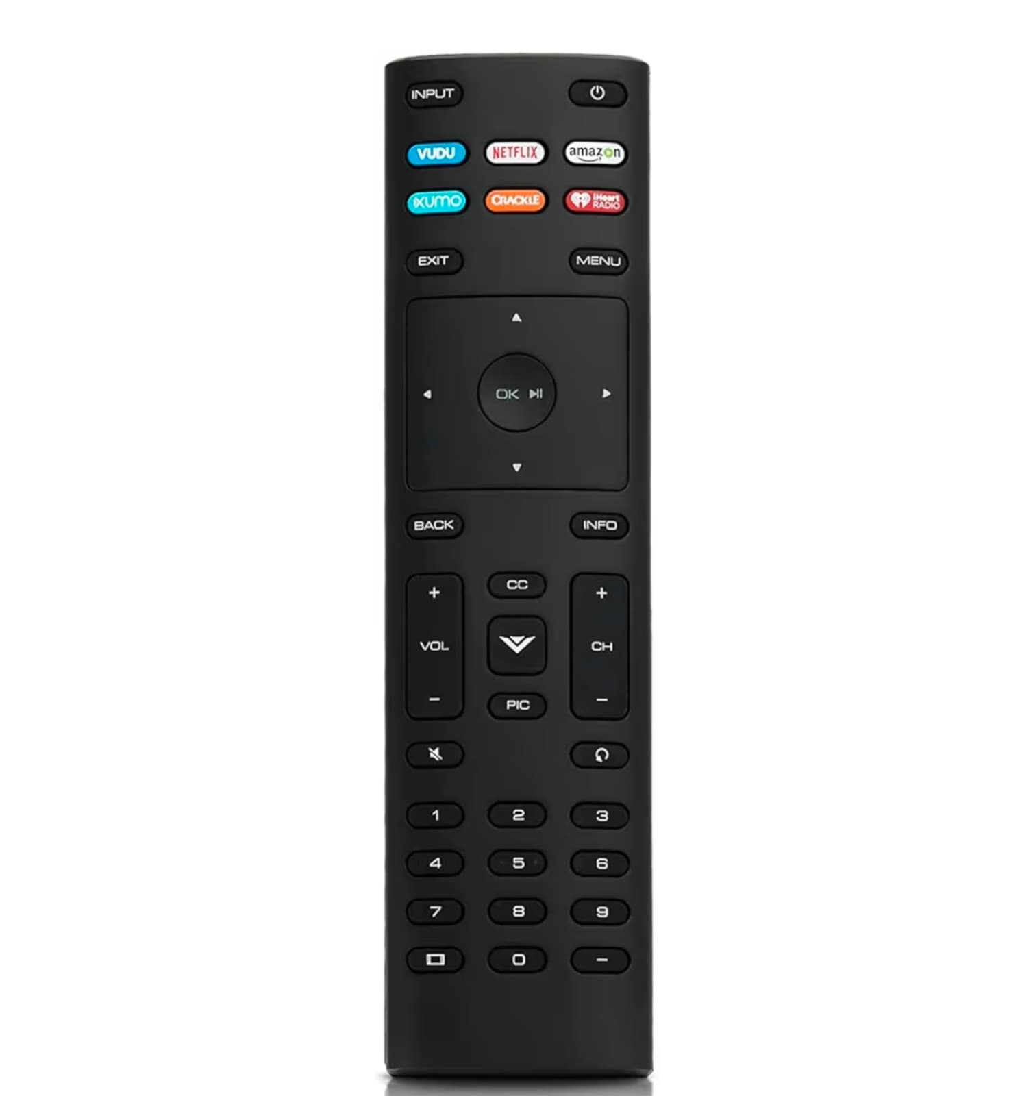 Vizio Universal XRT136 Remote Control Works for All Vizio Smart TV D24f-F1 D43f- - Image 1